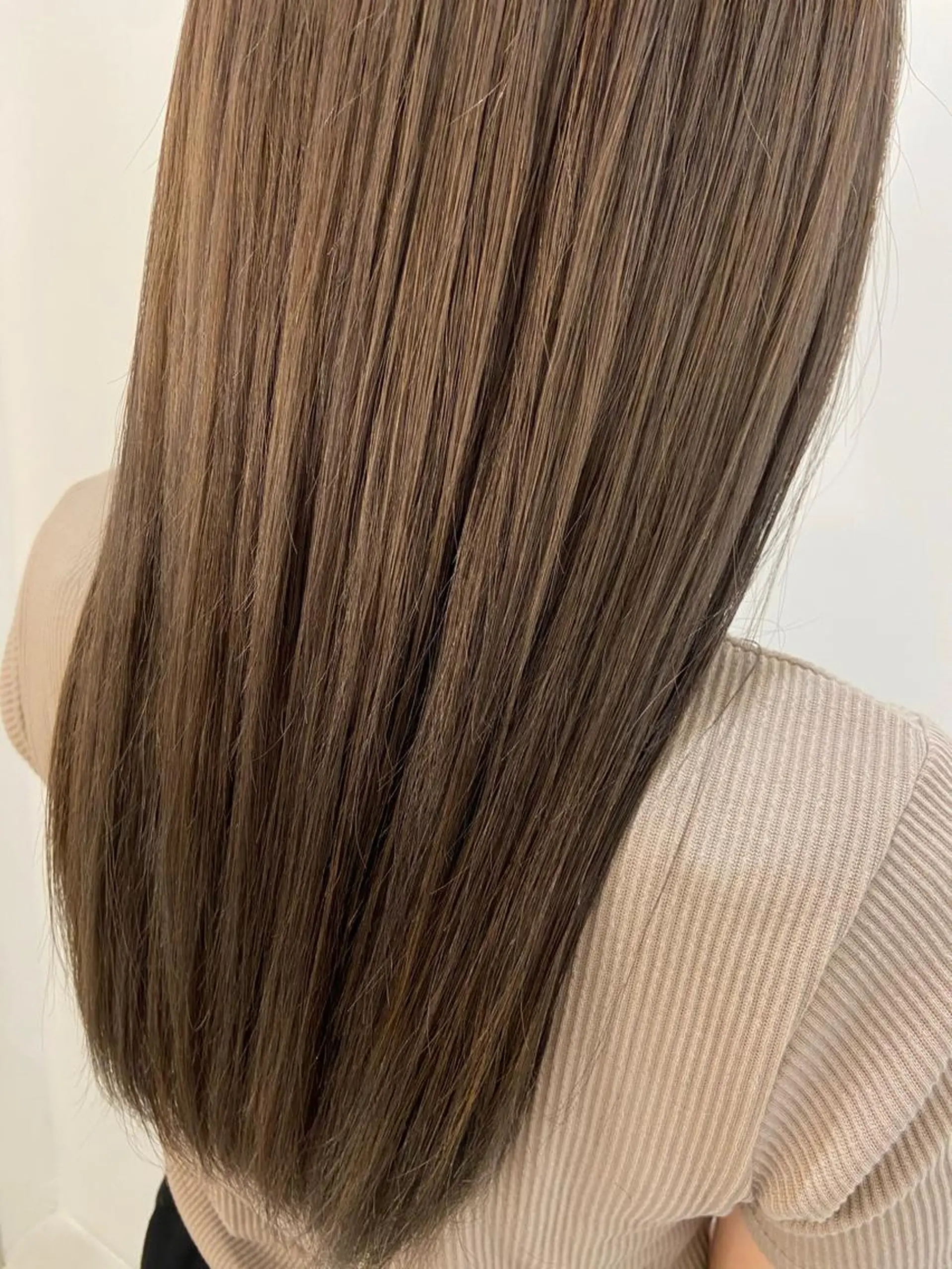 ロング カラー カット ヘアカラー トリートメント natsumi / N°ariaのヘアスタイル