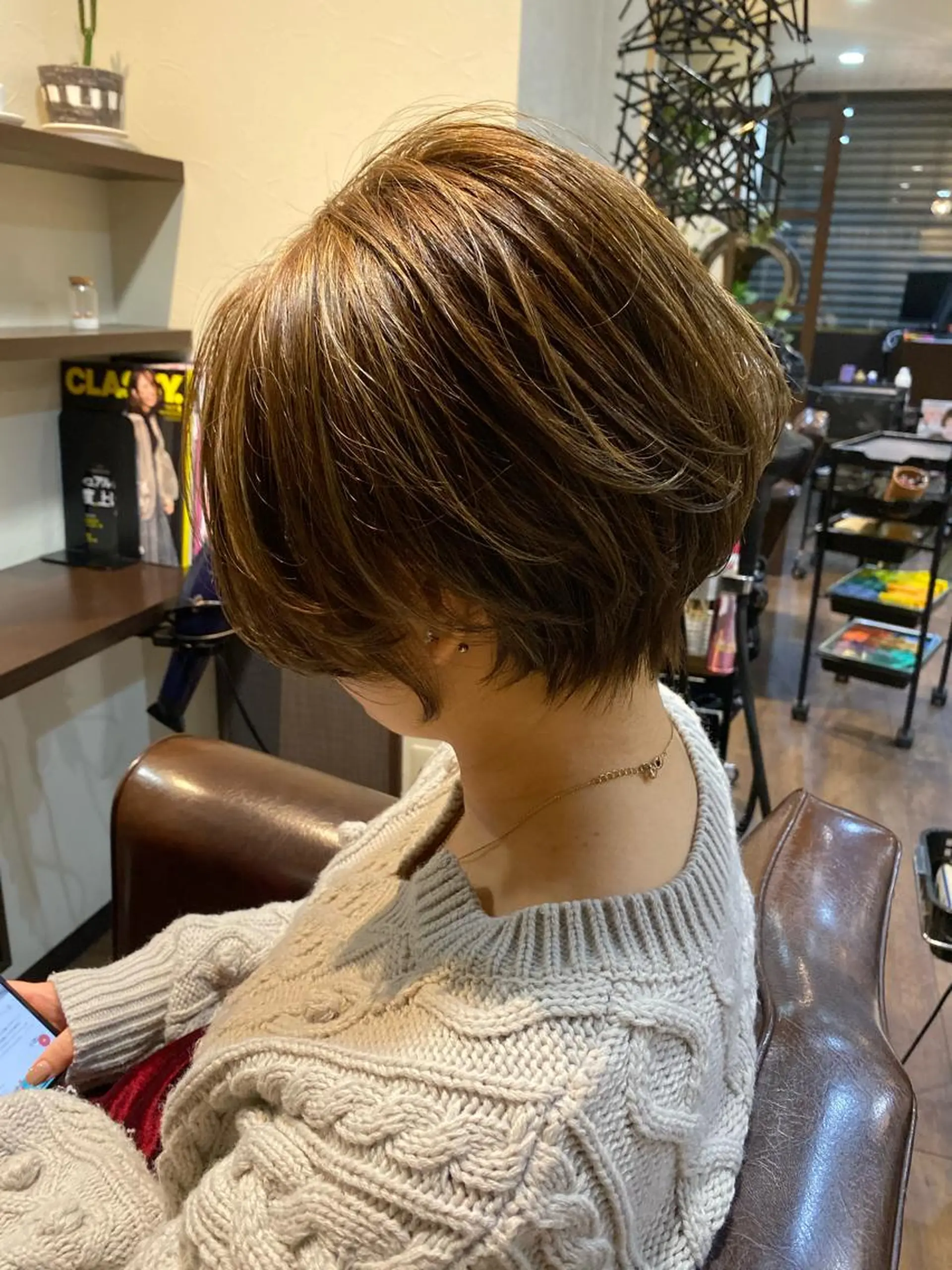 ショート 長江 諒のヘアスタイル
