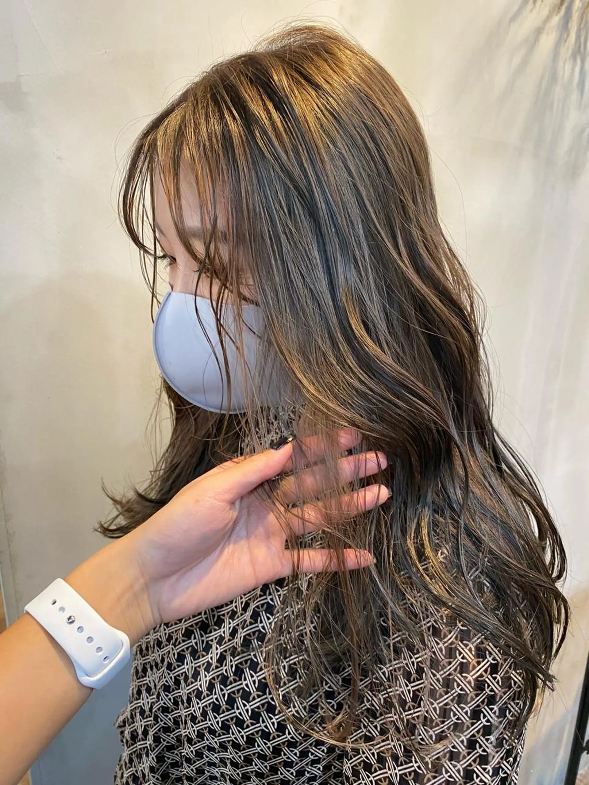 ロング ヘアカラー トリートメント sail hairのヘアスタイル