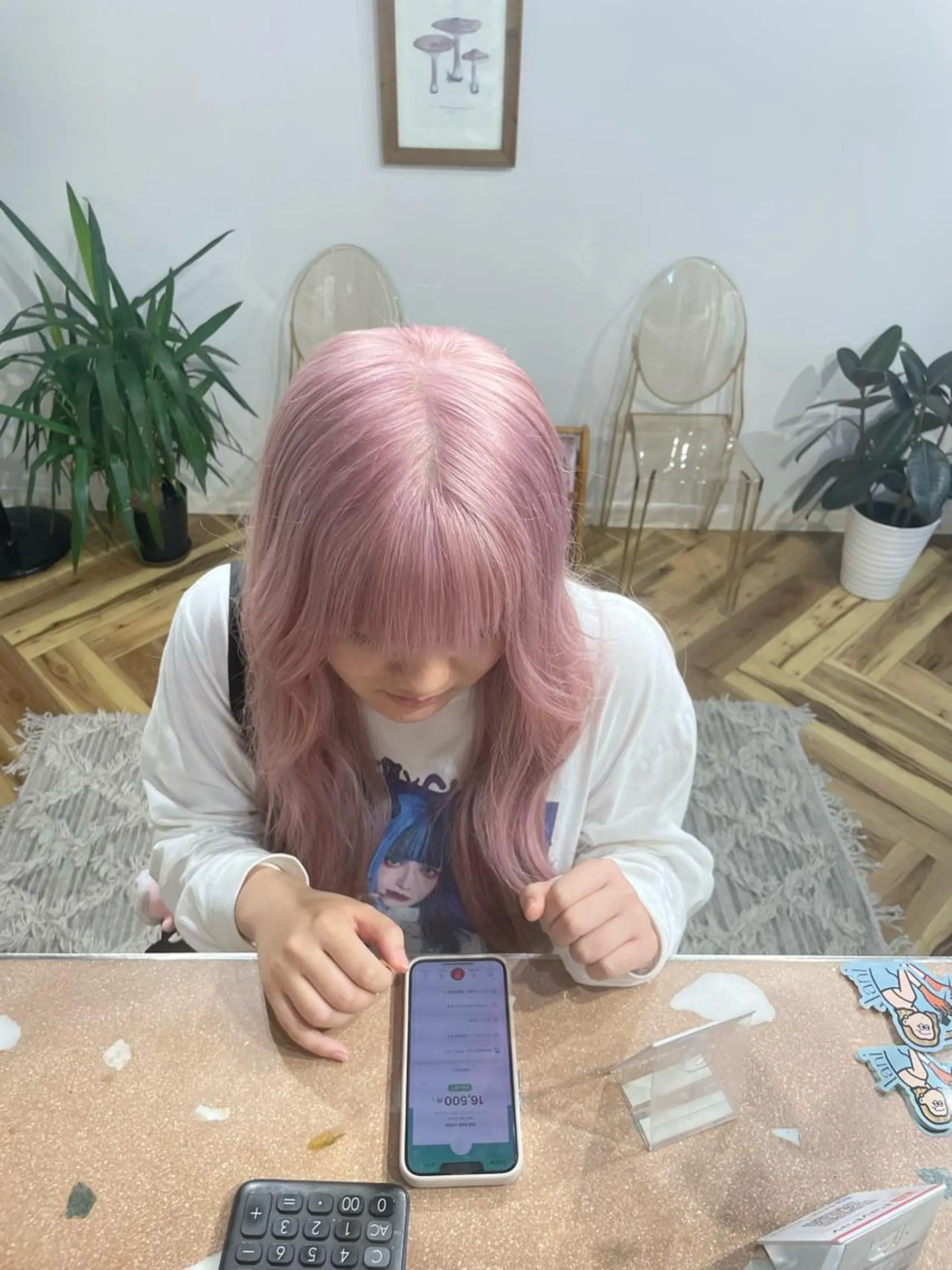 ロング 有人/バレイヤージュ /シャドールーツのヘアスタイル