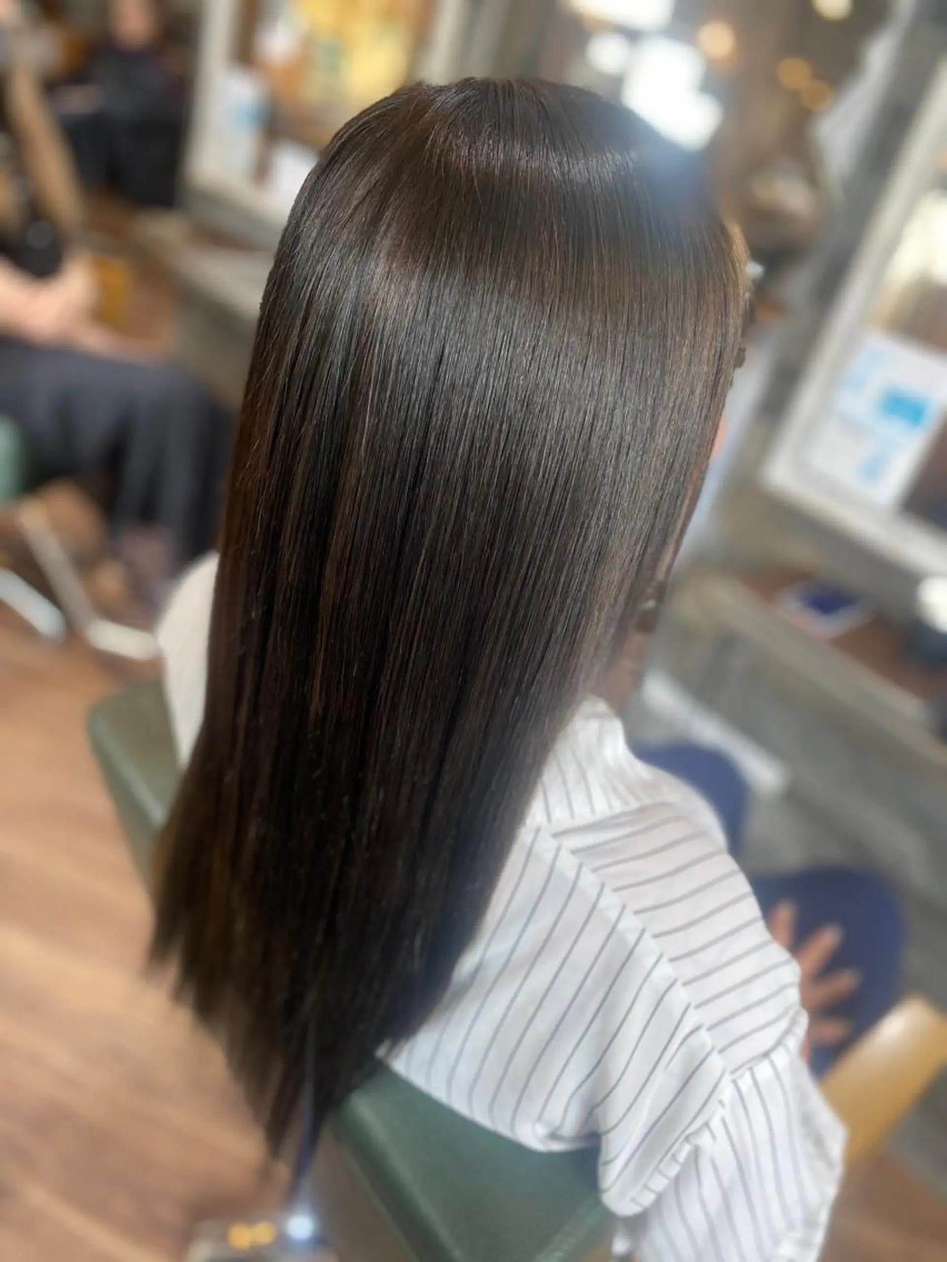 ロング パーマ 縮毛矯正 トリートメント ハイライト/インナー /ブリーチ/レイヤーのヘアスタイル