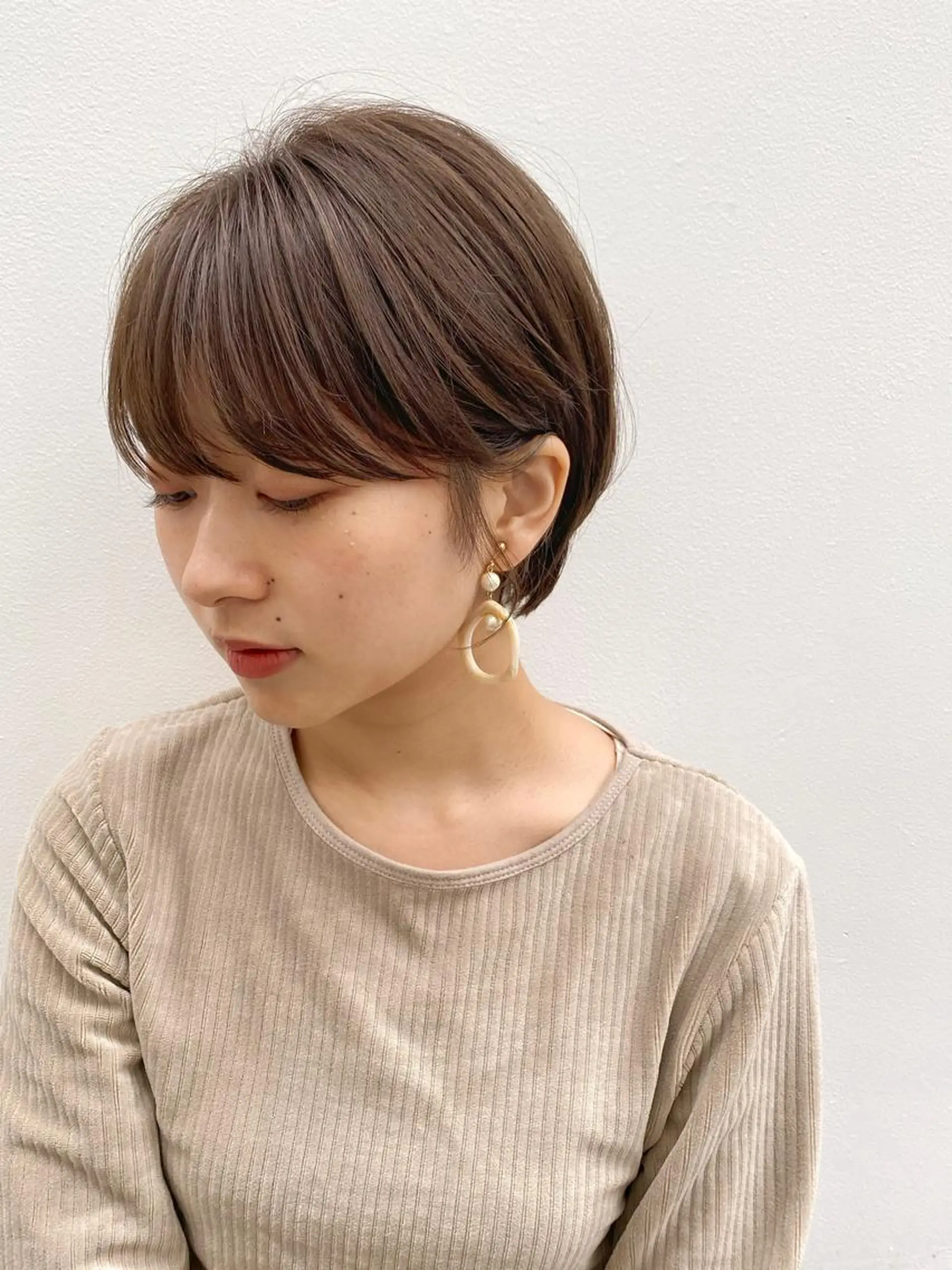 ショート カラー ベージュカラー カット トリートメント 🉐メンズヘア特化 men's/ケンイチのヘアスタイル