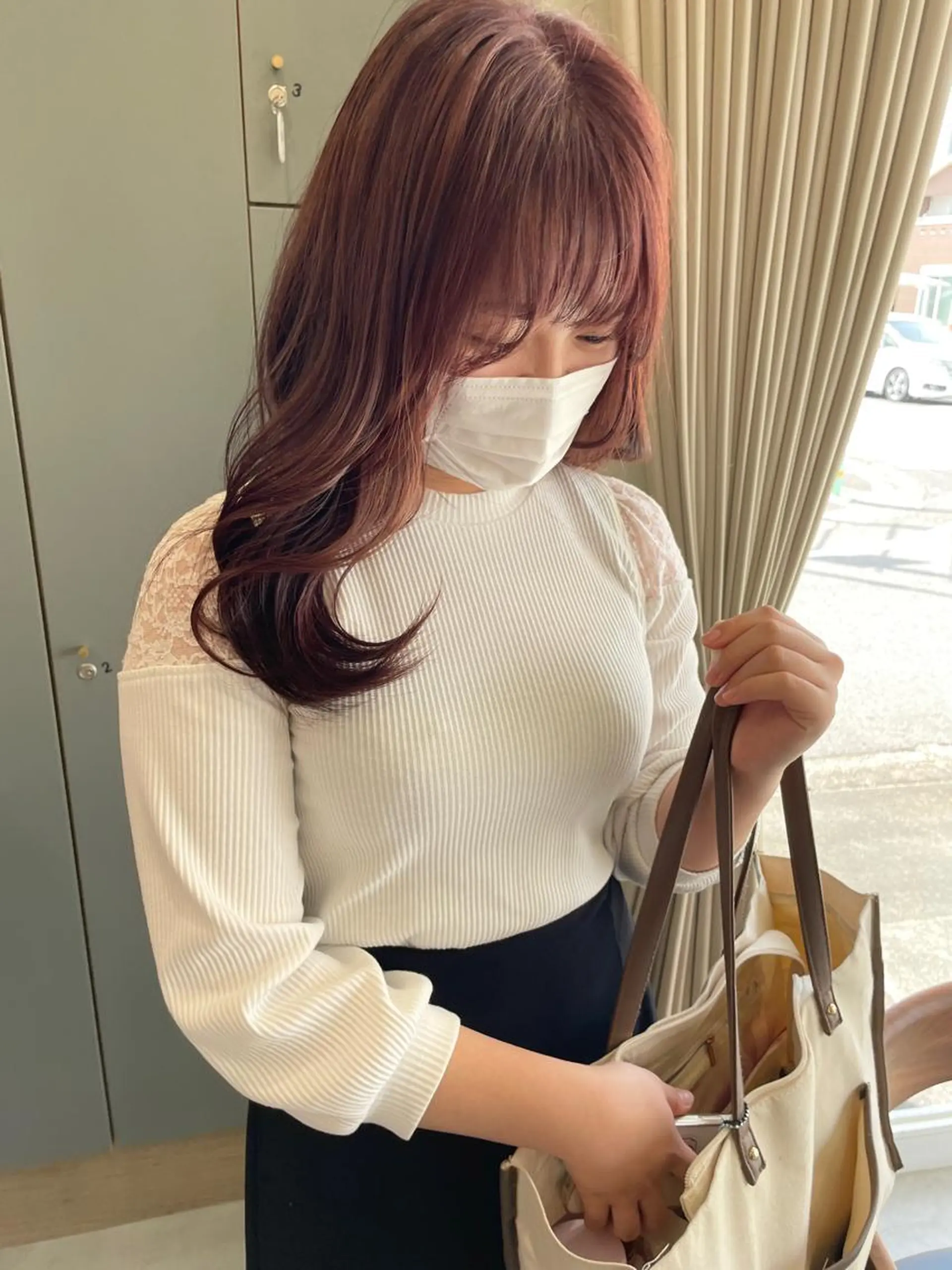 ロング カラー ベージュカラー ブリーチ ブラウンカラー 透明感カラー ダブルカラー ヘアセット大募集 ˗ˋˏairiˎˊ˗のヘアスタイル