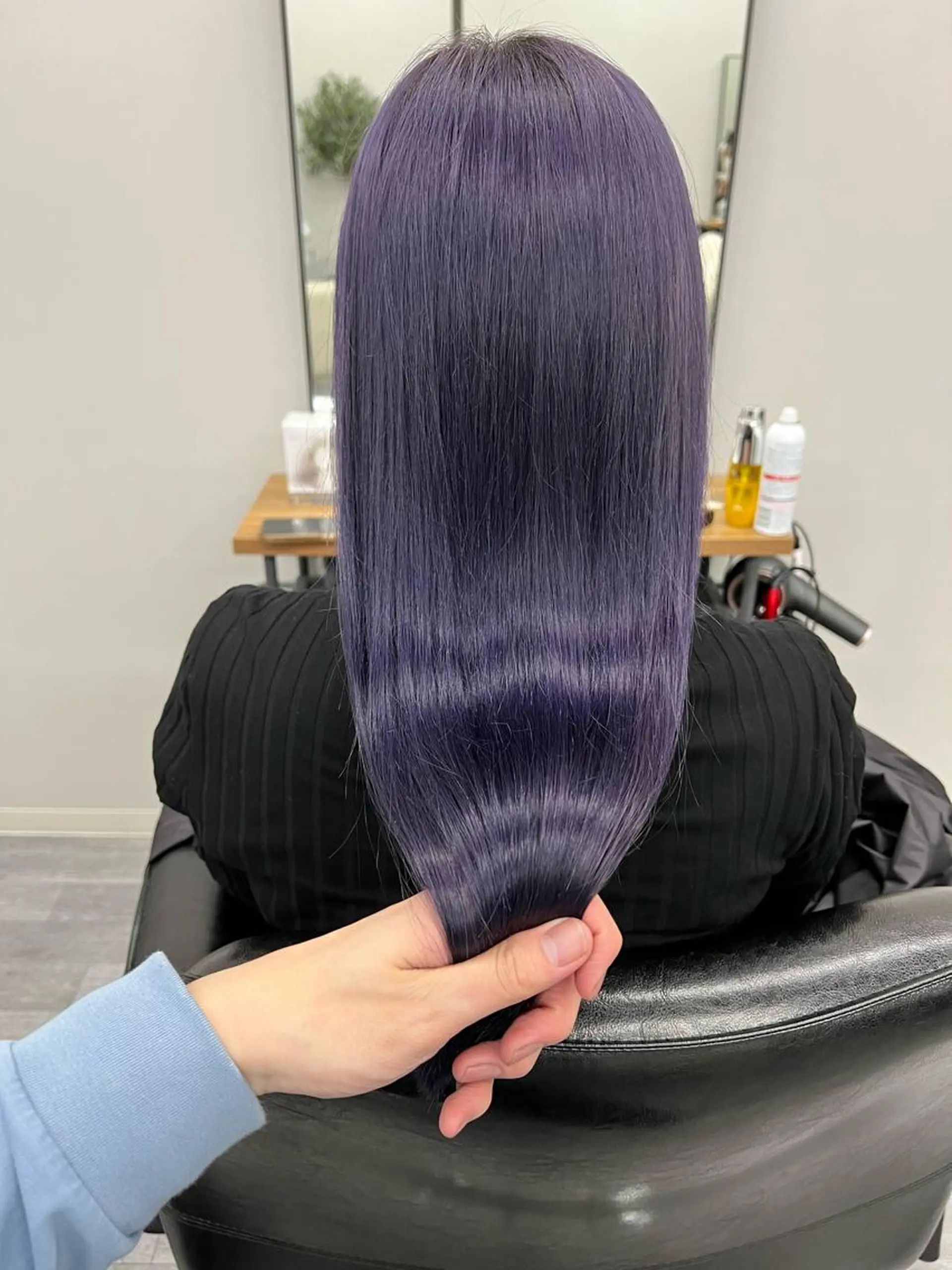 ロング カラー 透明感カラー ヘアカラー けいと髪質改善 全年齢リピート多数のヘアスタイル