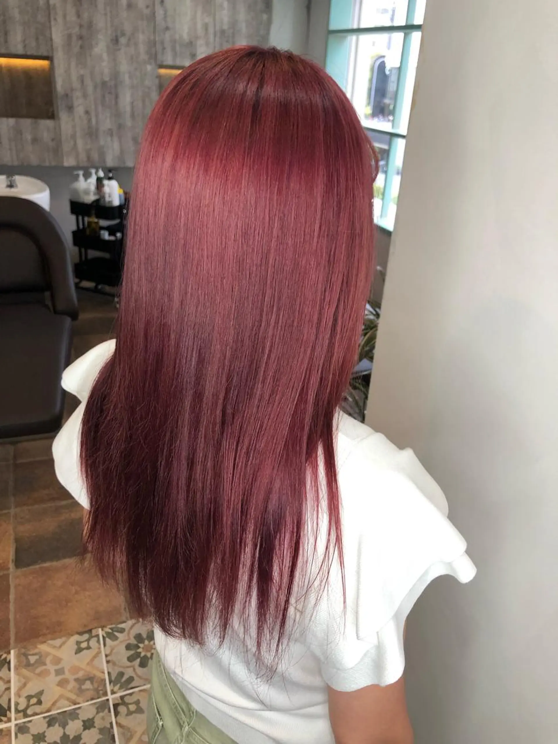 ロング カラー ダブルカラー 脇谷 拓弥のヘアスタイル