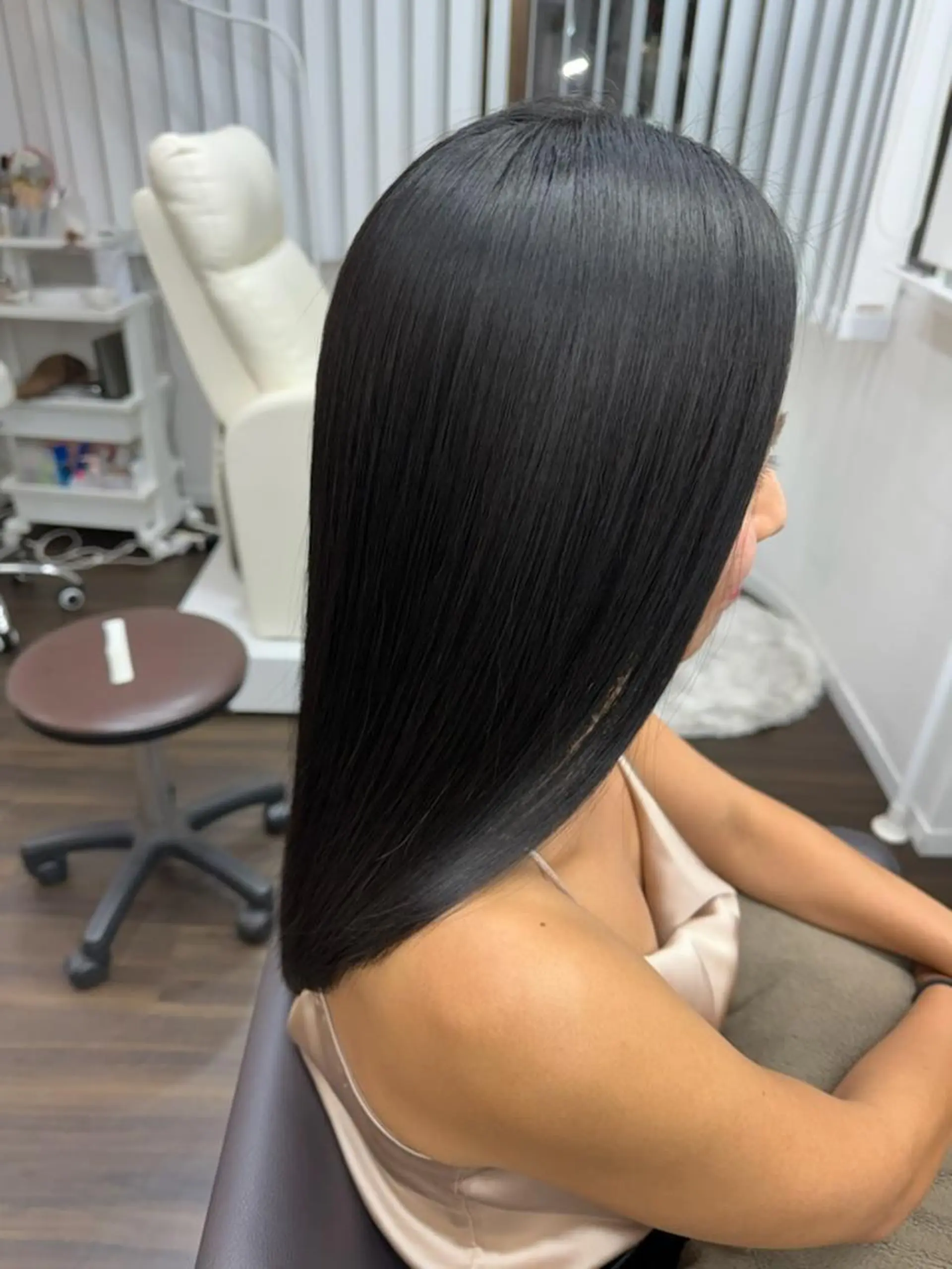 セミロング 縮毛矯正 美髪育成salon 髪質改善 FORMAのヘアスタイル