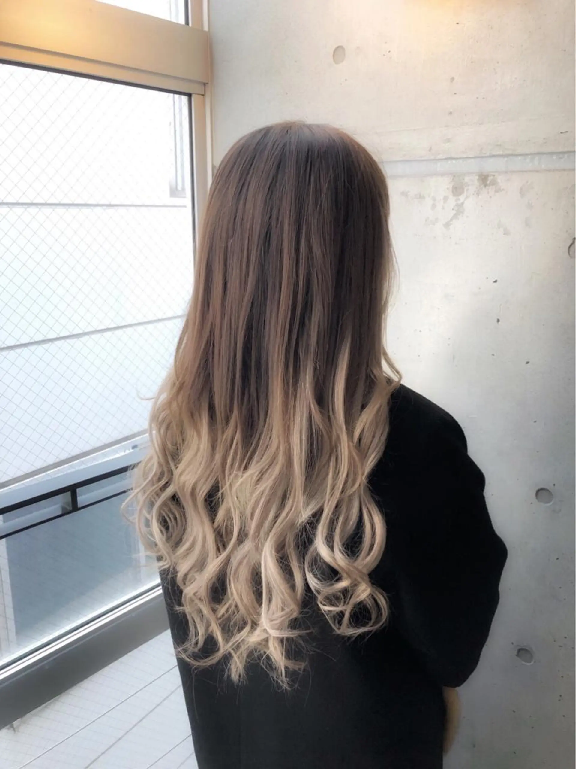 ロング エクステ 是枝 さくらのヘアスタイル