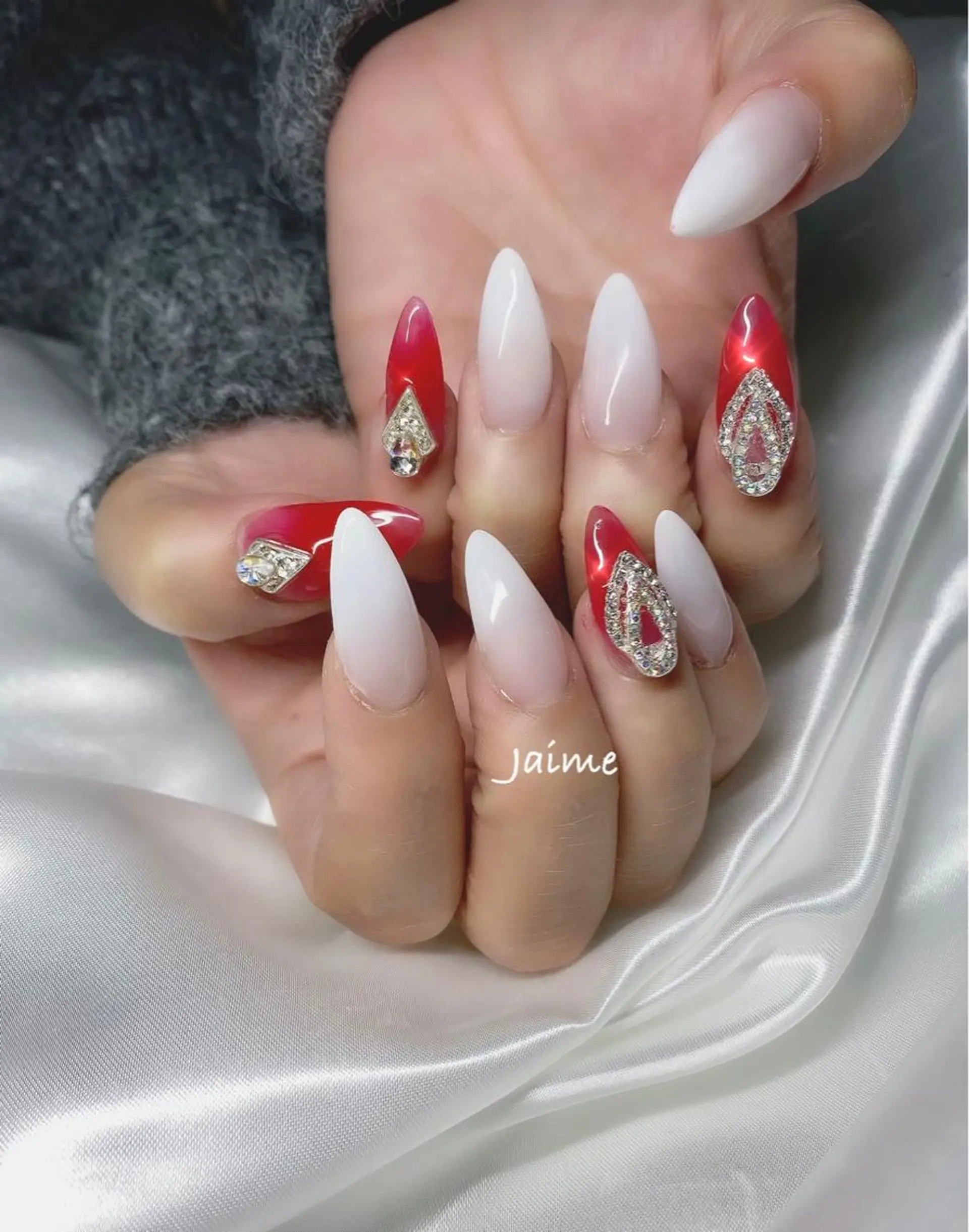 ロング ネイル Jaime Yuiのネイルデザイン