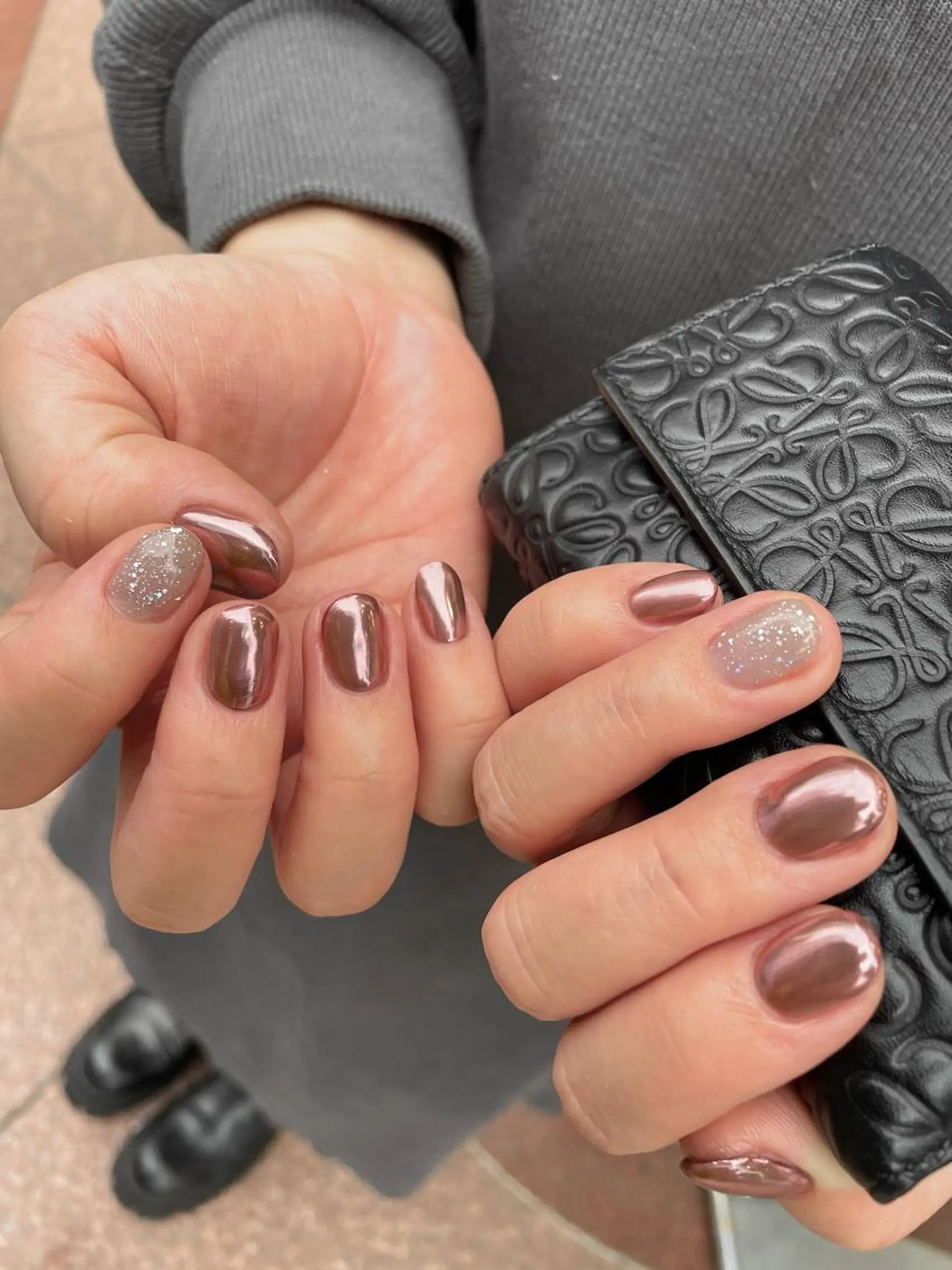 ネイル ミラーネイル ハンドネイル Ash関内ネイリスト 荒木のネイルデザイン