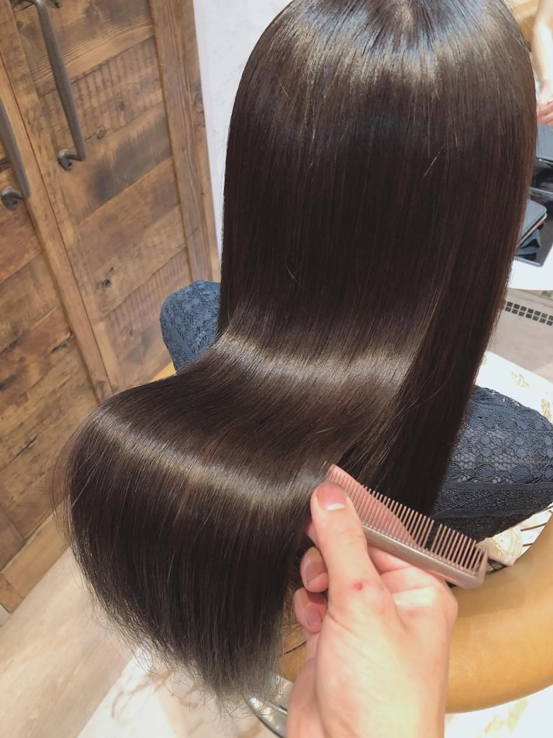 ロング トリートメント ヘアカラー トリートメント ボンドストーリーノヴァ所属・縮毛矯正・髪質改善 ❣️三浦正也のヘアスタイル