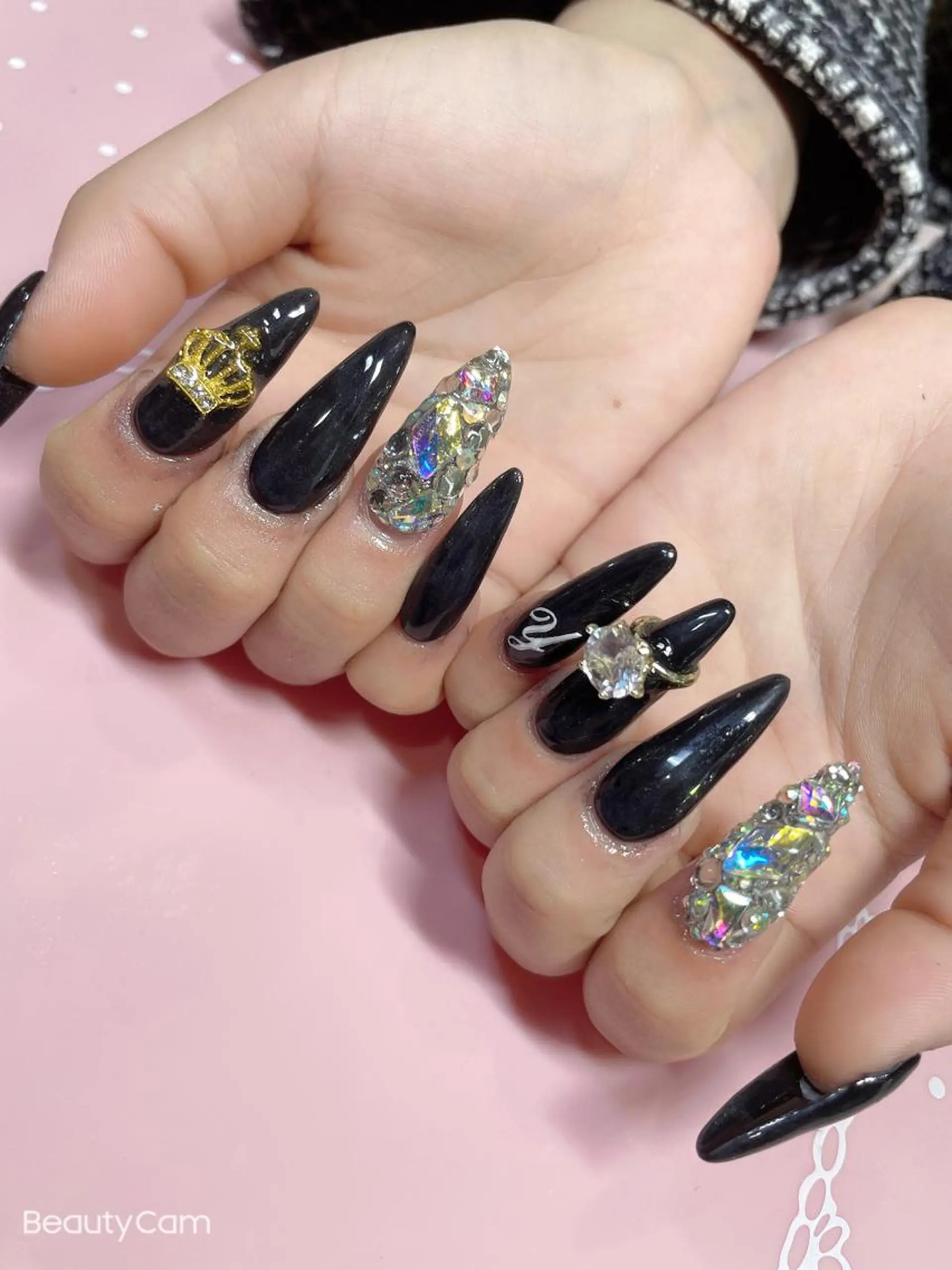 ロング ネイル ハンドネイル 《LB》ラブリエ Nail&eyeのマツエク・マツパデザイン