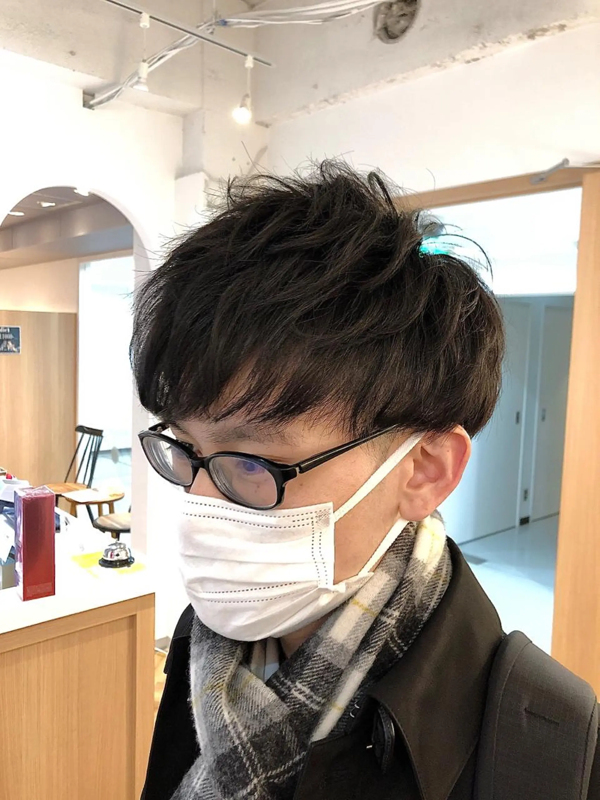 ショート メンズ マッシュ カット トリートメント 過去一の柔髪ヘア 🌿einshairのヘアスタイル