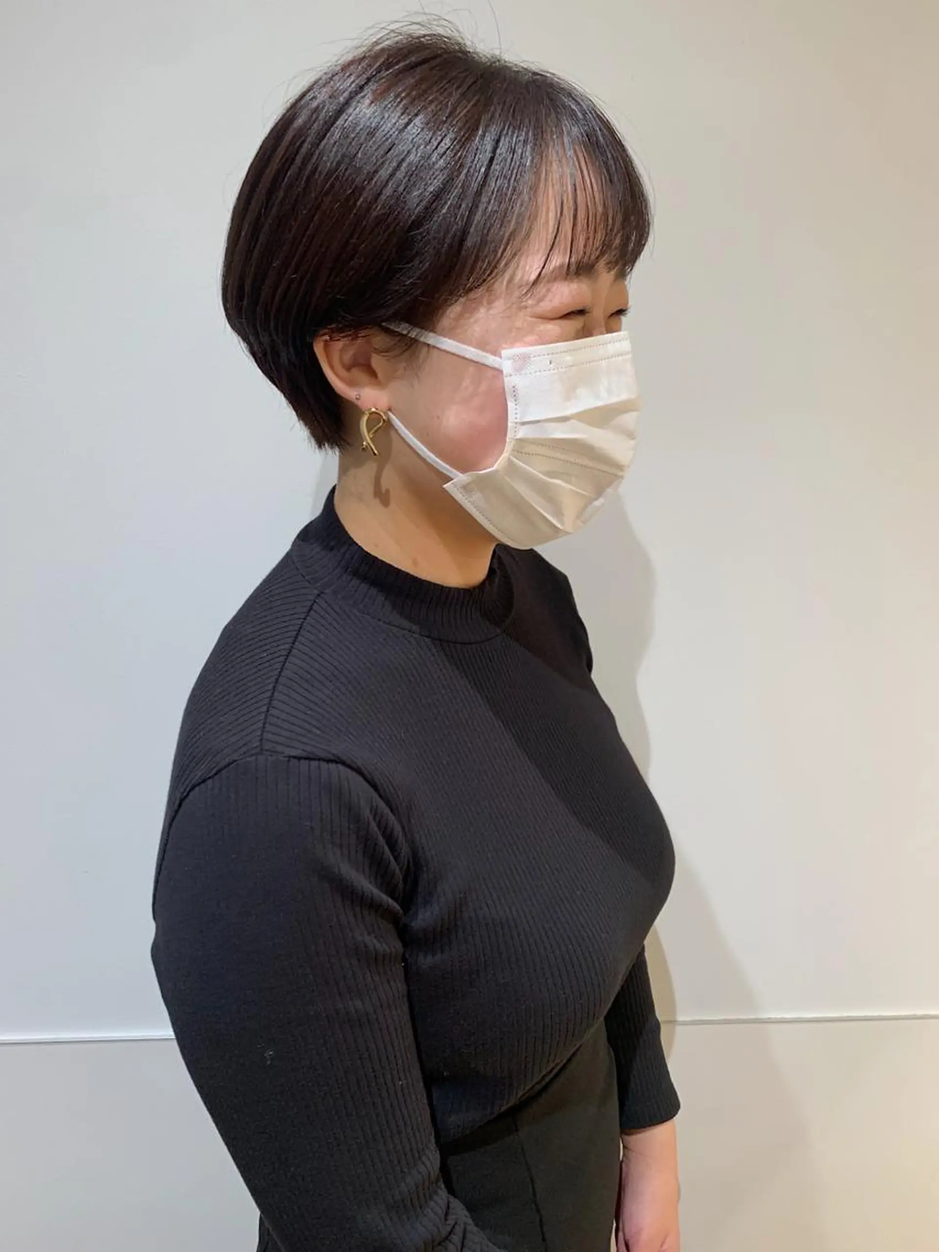 ショート ショートヘア 片岡 由依のヘアスタイル