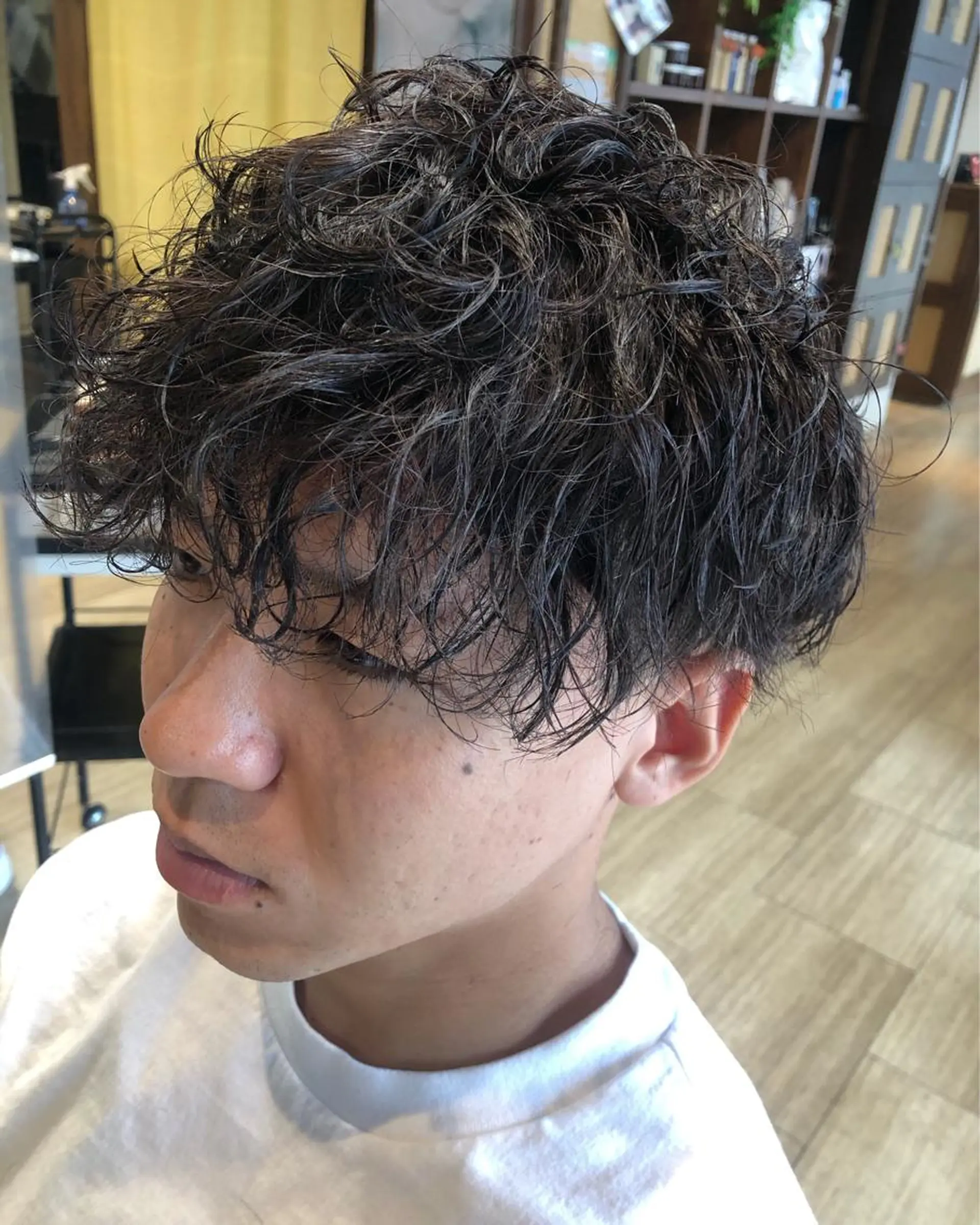 ショート パーマ メンズ カット パーマ 大人パーマ/ メンズ/神田正紀のヘアスタイル