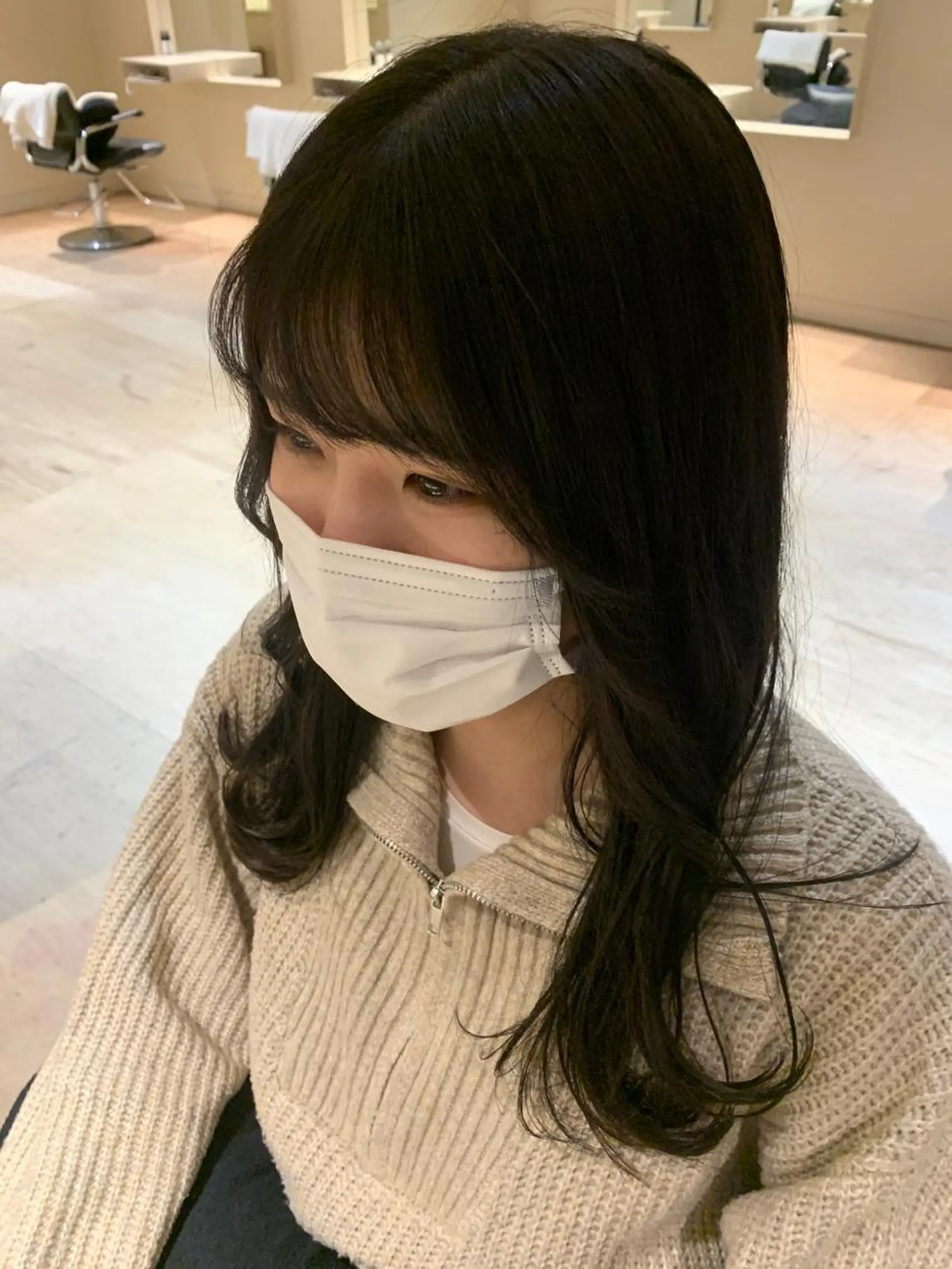 ロング Raykyoto烏丸 kahoのヘアスタイル