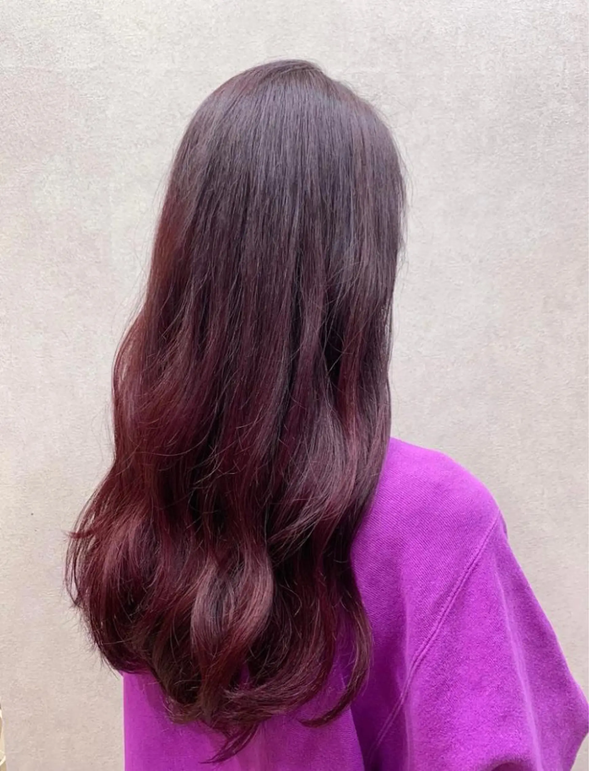 ロング カラー 似合わせカット/ 艶カラー/いらみなのヘアスタイル