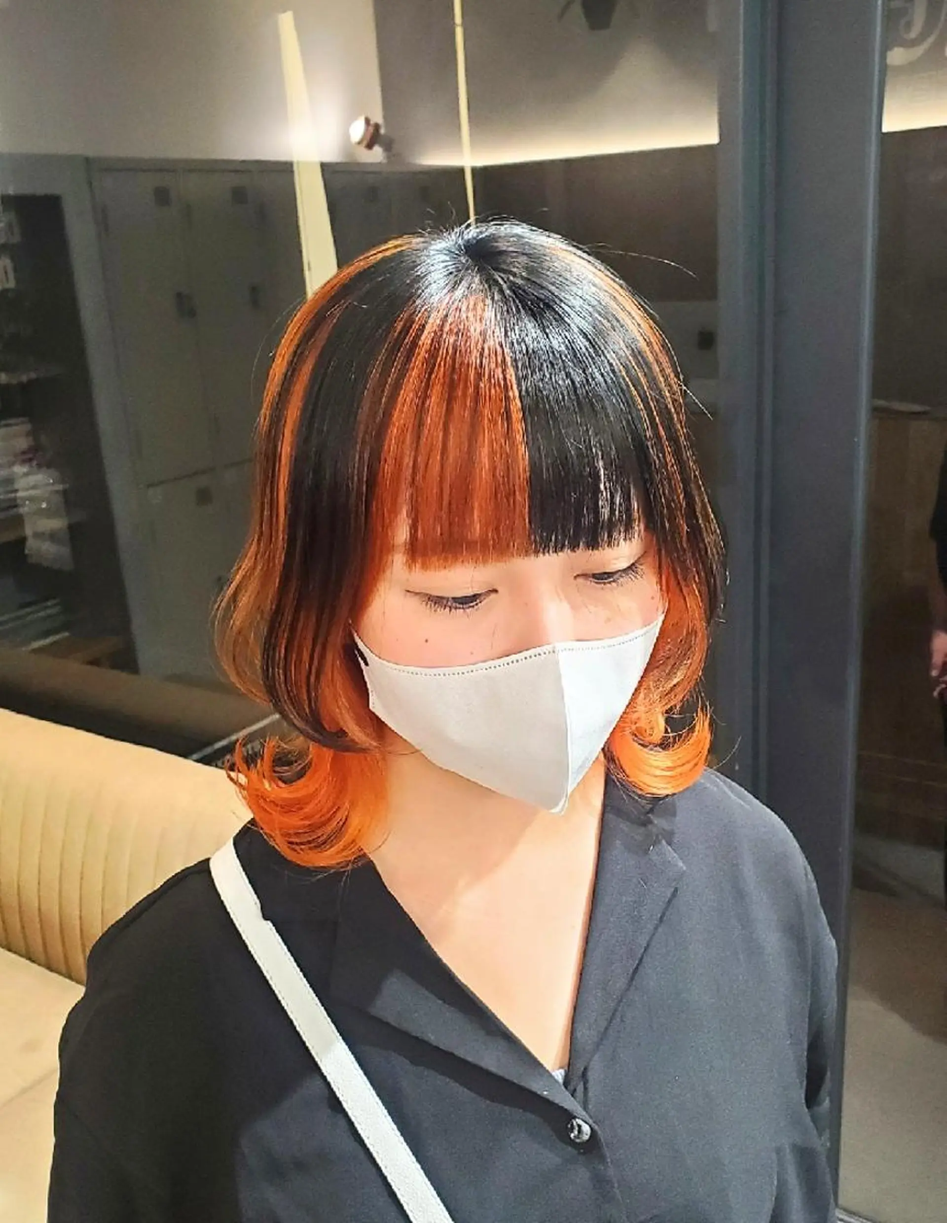 ミディアム カット ヘアカラー トリートメント ✨本日空きあります✨ 遠田コウヘイ🌟のヘアスタイル