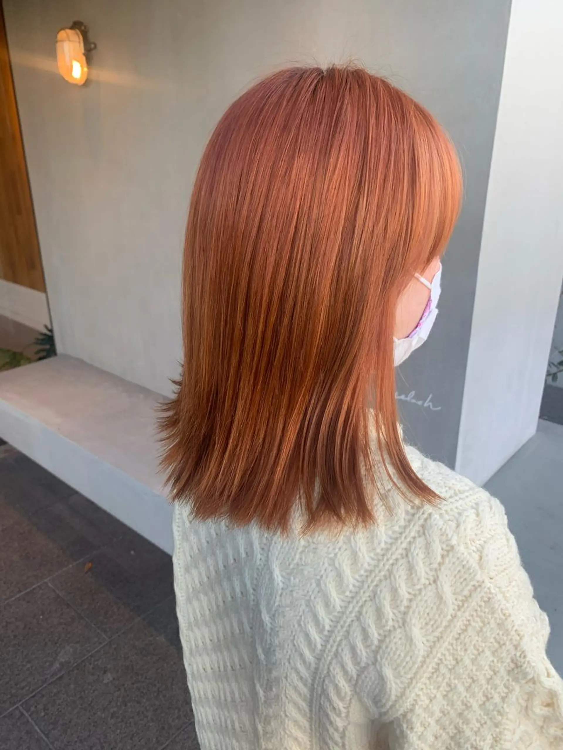 ミディアム ブリーチ/アレンジ 天満/chihiroのヘアスタイル