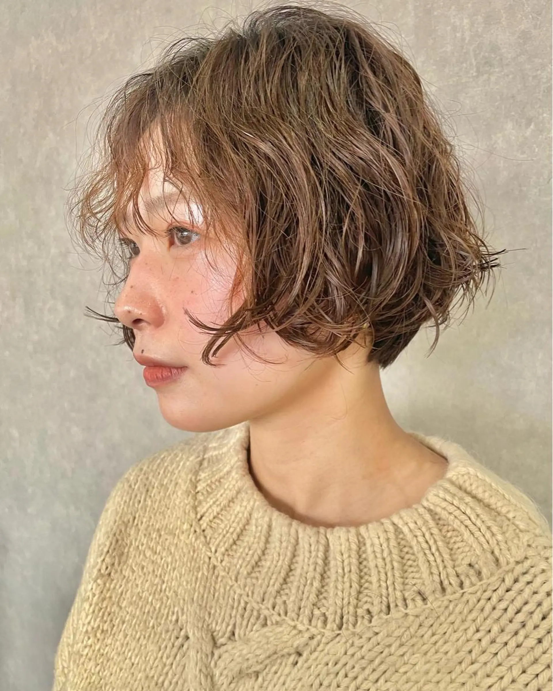 ショート ボブ ショートヘア 河原 亮のヘアスタイル