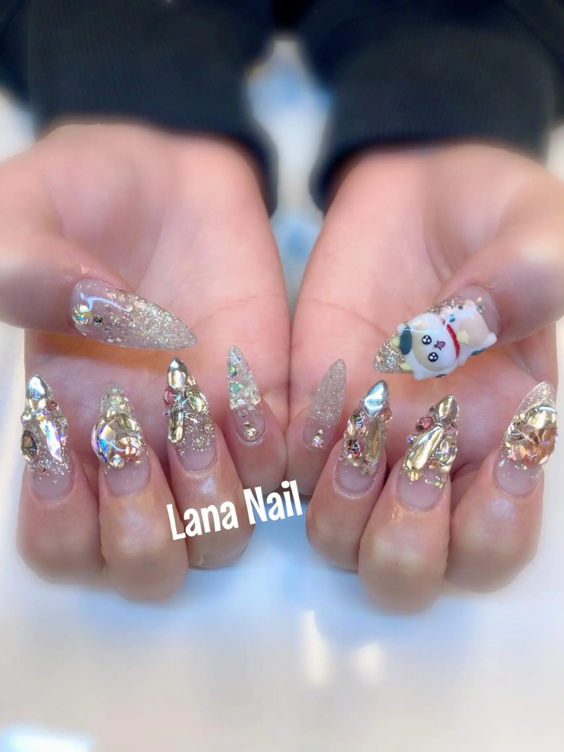 ネイル スカルプネイル Lana Nailのネイルデザイン