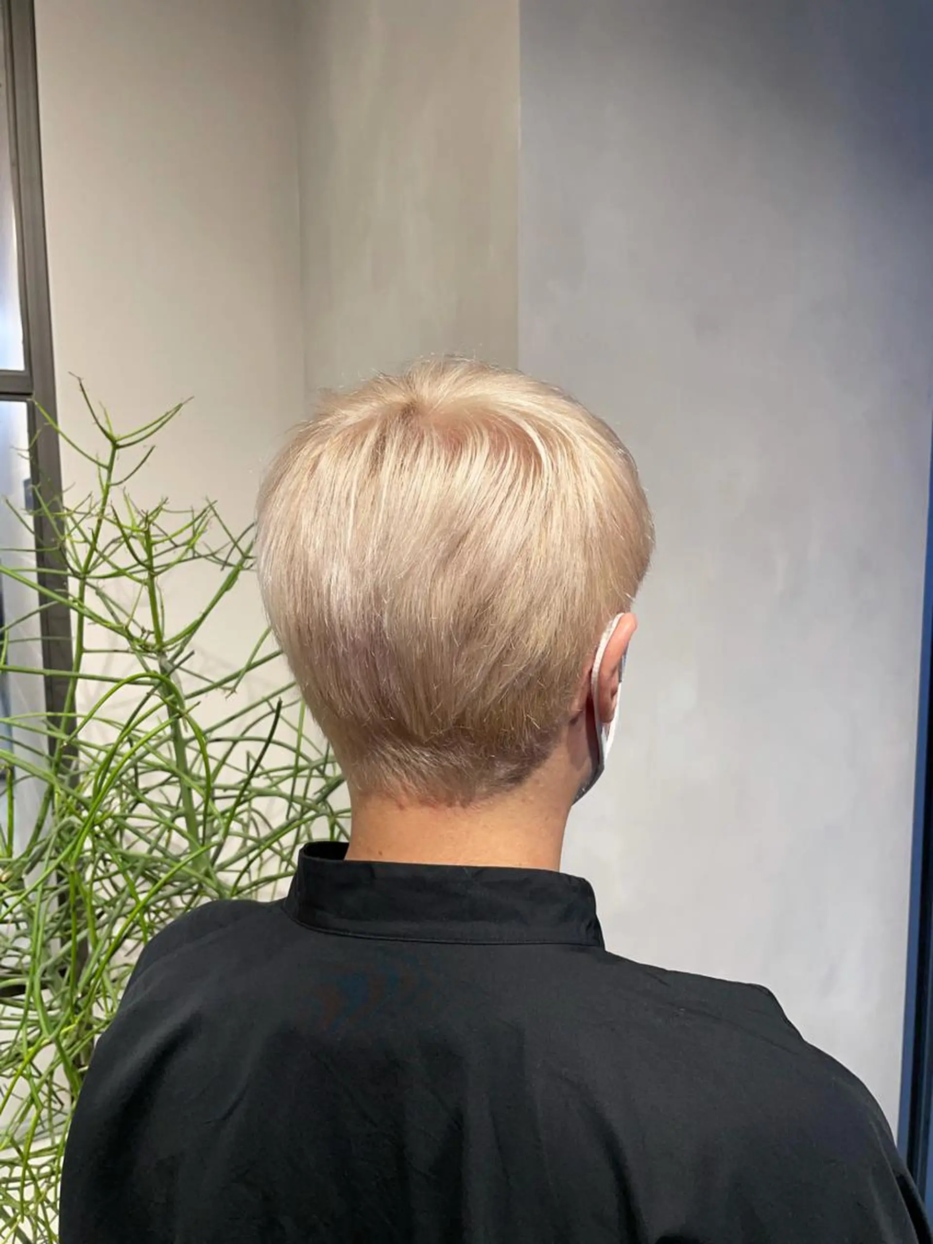 ショート カラー メンズ ブロンド ホワイトブロンド 🔷ダブルカラーハイ トーン🔷櫻井走のヘアスタイル