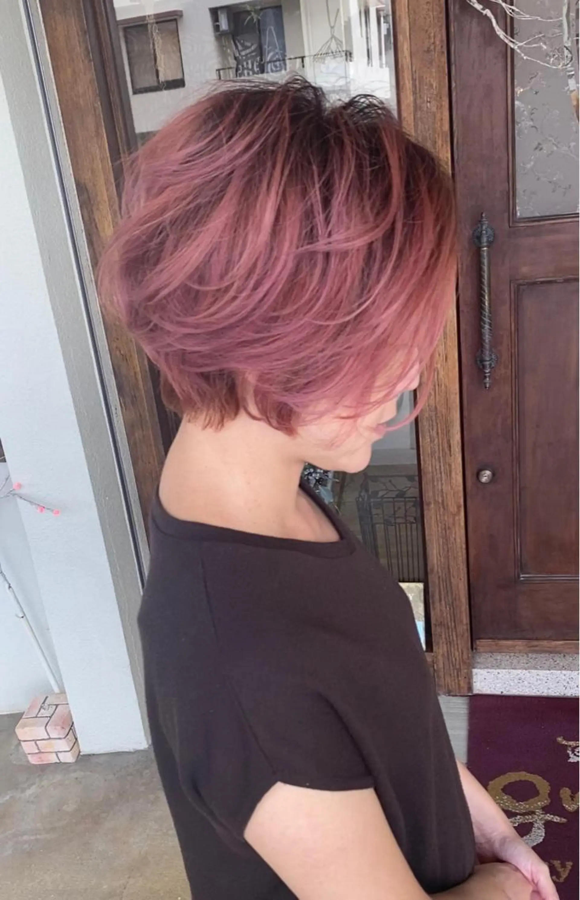 ショート カラー ショートヘア カット ヘアカラー grand juteのヘアスタイル