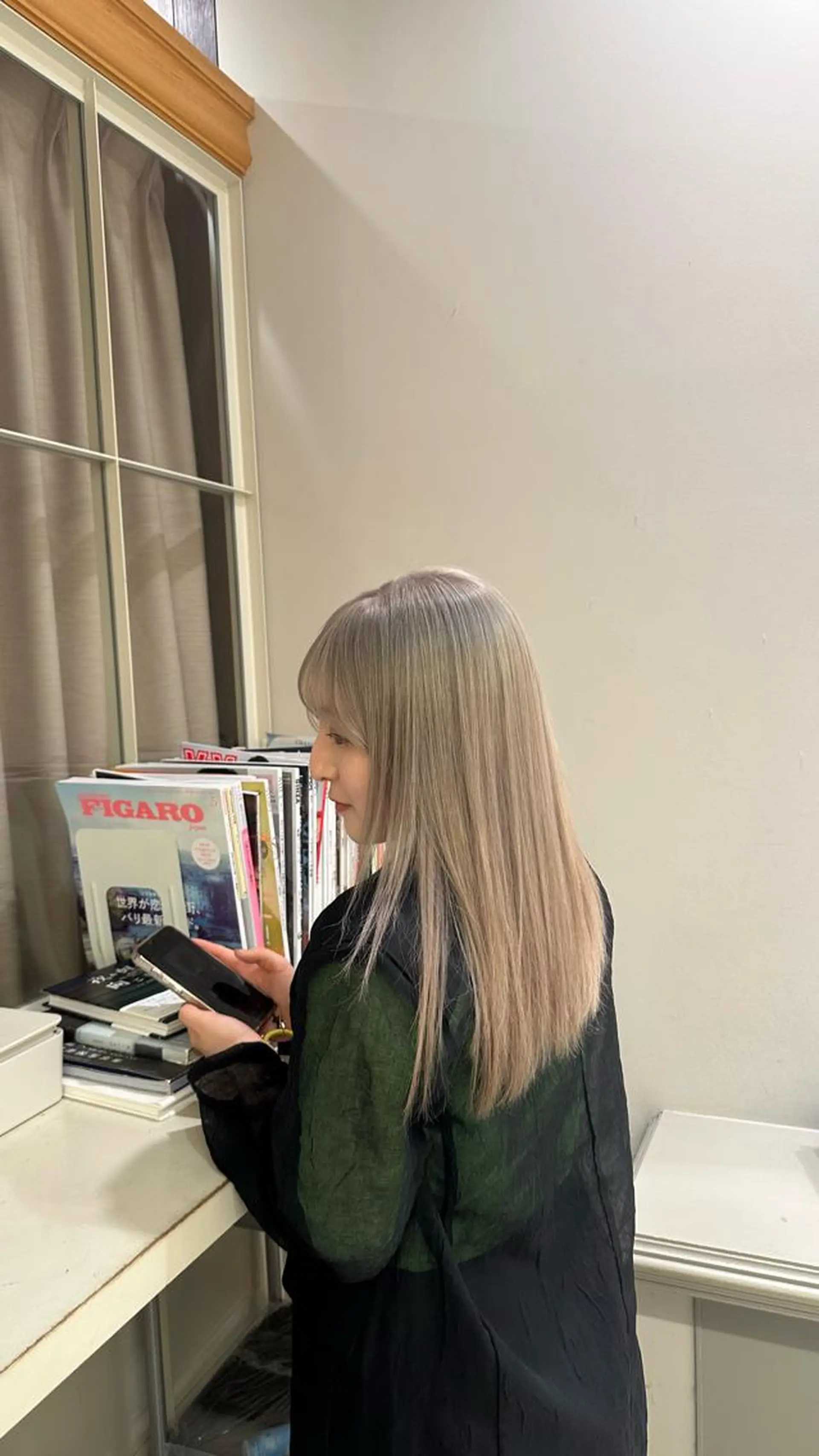 カラー 透明感カラー ハイトーンカラー 似合わせカット /宮本セナのヘアスタイル