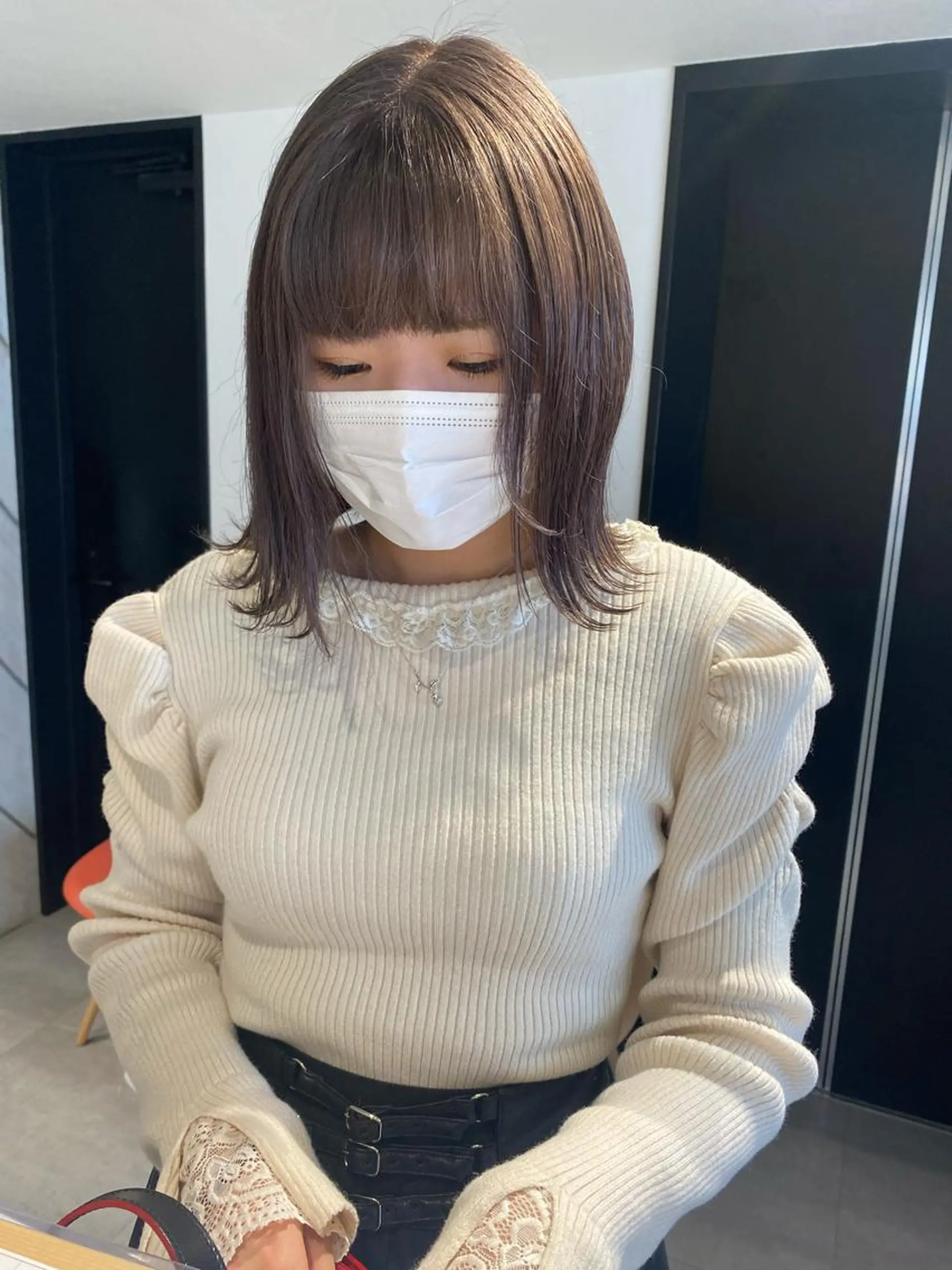 ミディアム デザイン🥇複雑履歴 ハイトーン特化のヘアスタイル