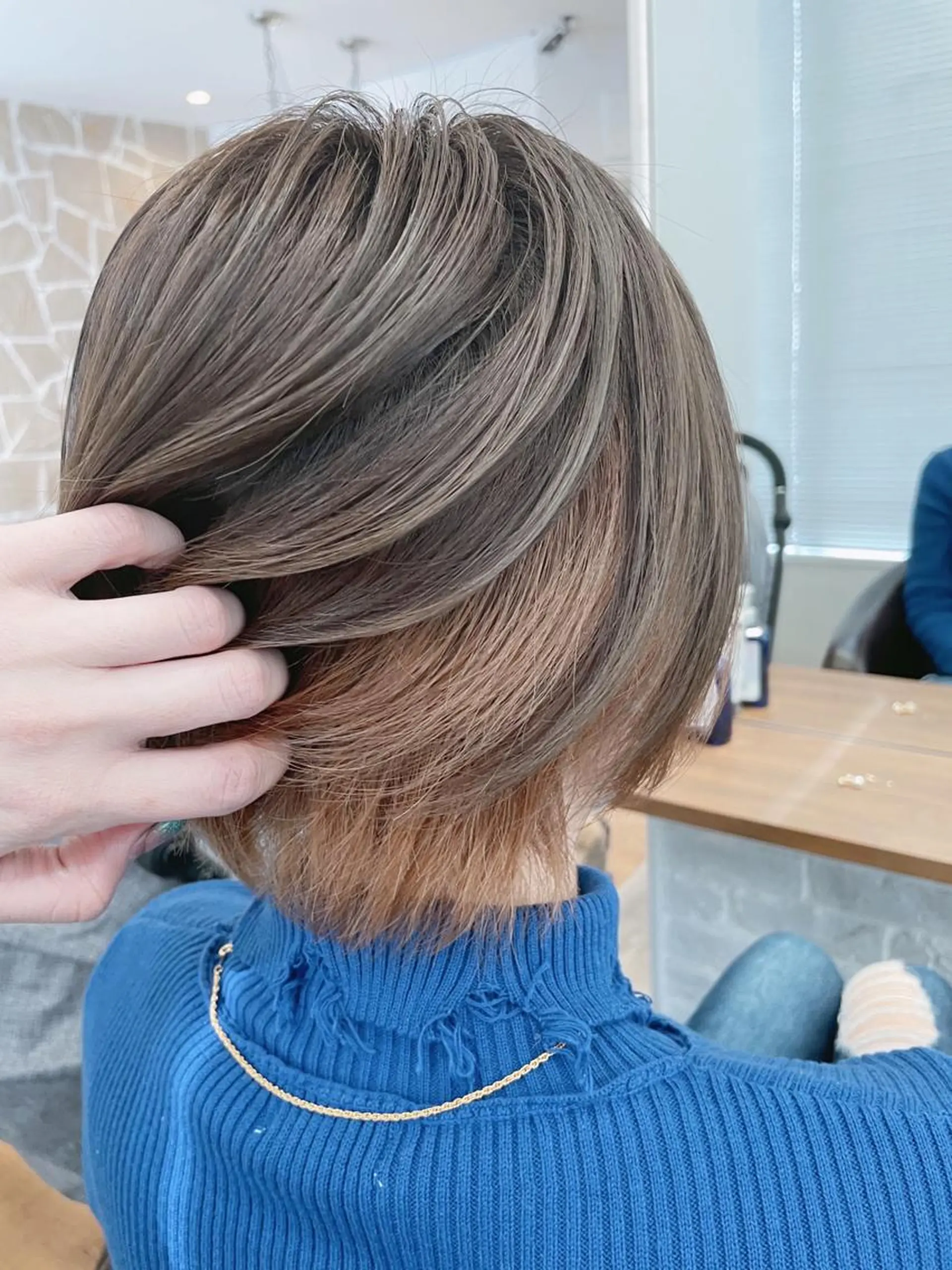 ショート ヘアカラー トリートメント 開發 紗貴のヘアスタイル