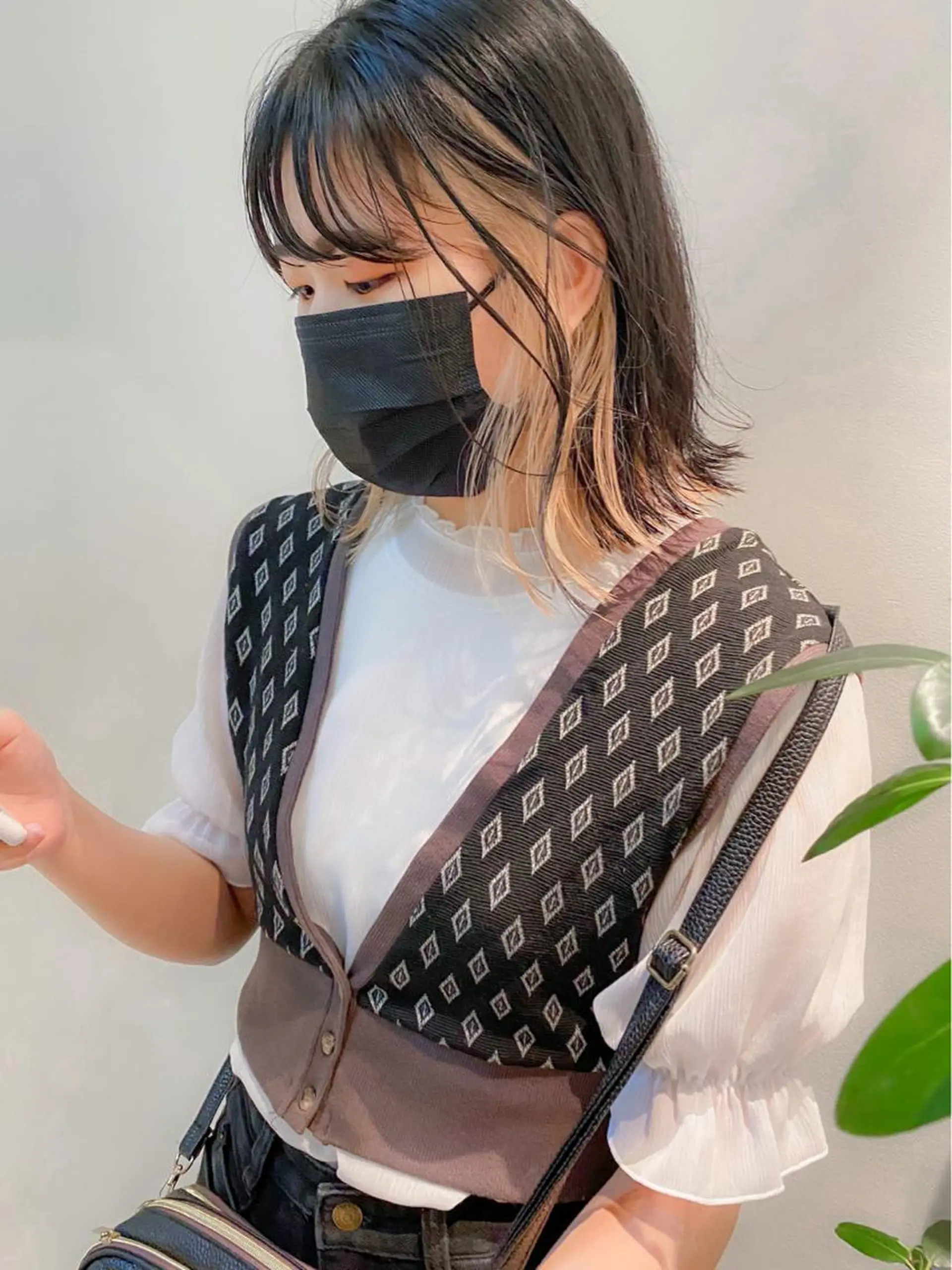 ミディアム カラー メンズ/スパイキー ショート/ミツイのヘアスタイル