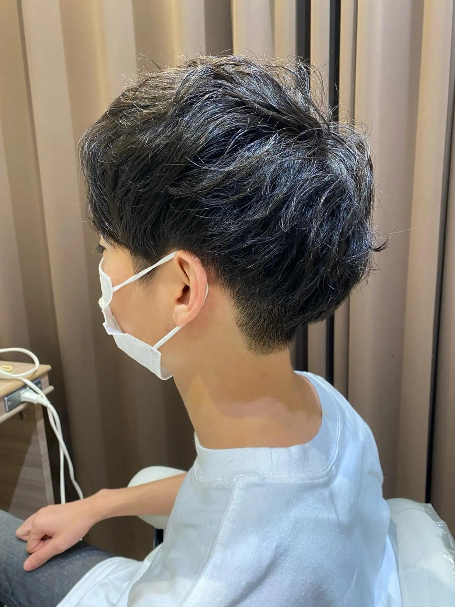 ショート パーマ メンズ カット パーマ トリートメント men's美容師 Maturi✄のヘアスタイル