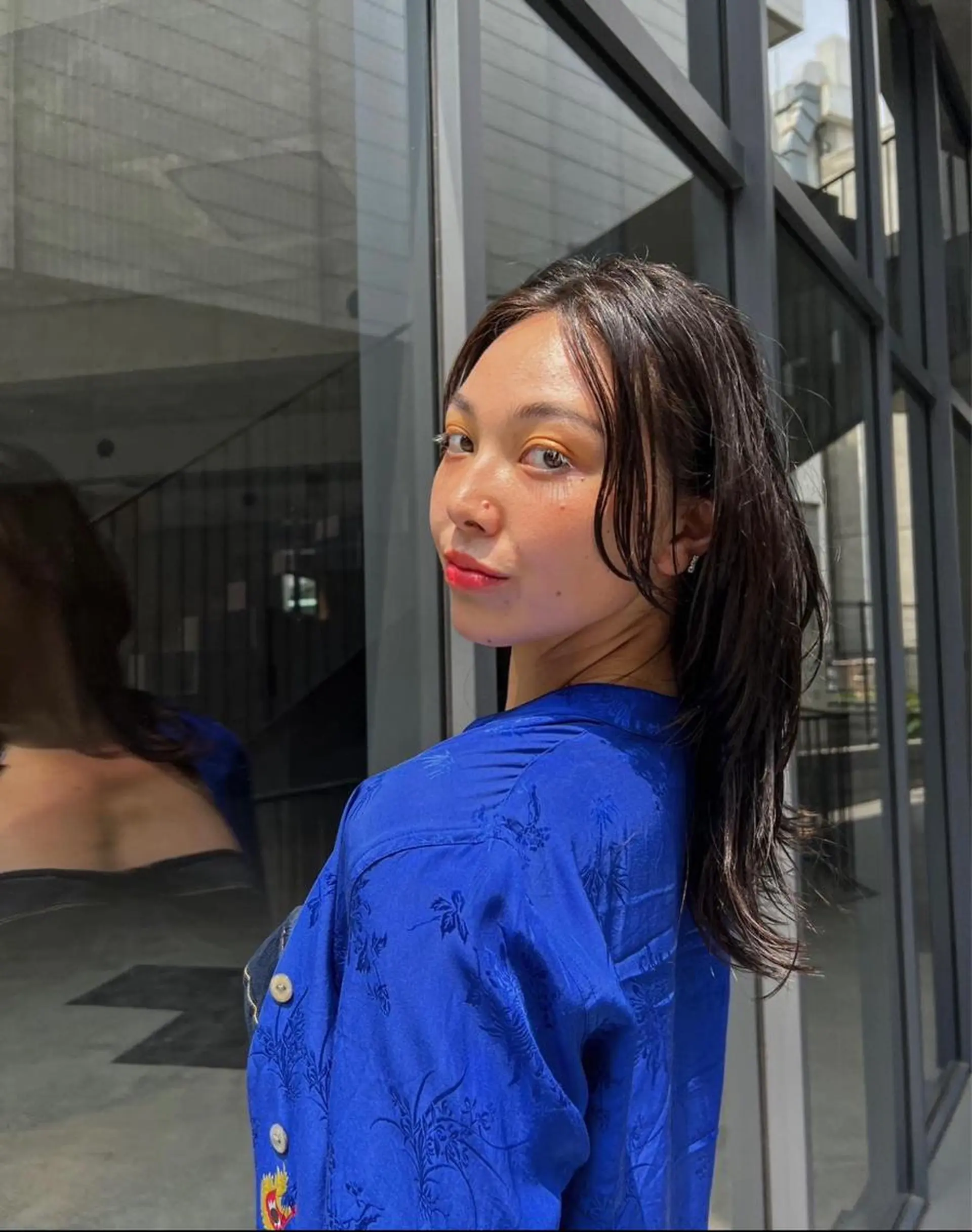 ミディアム パーマ ミディアムパーマ 似合わせカット パーマ 松井美樹/似合わせ ガーリー・韓国のヘアスタイル