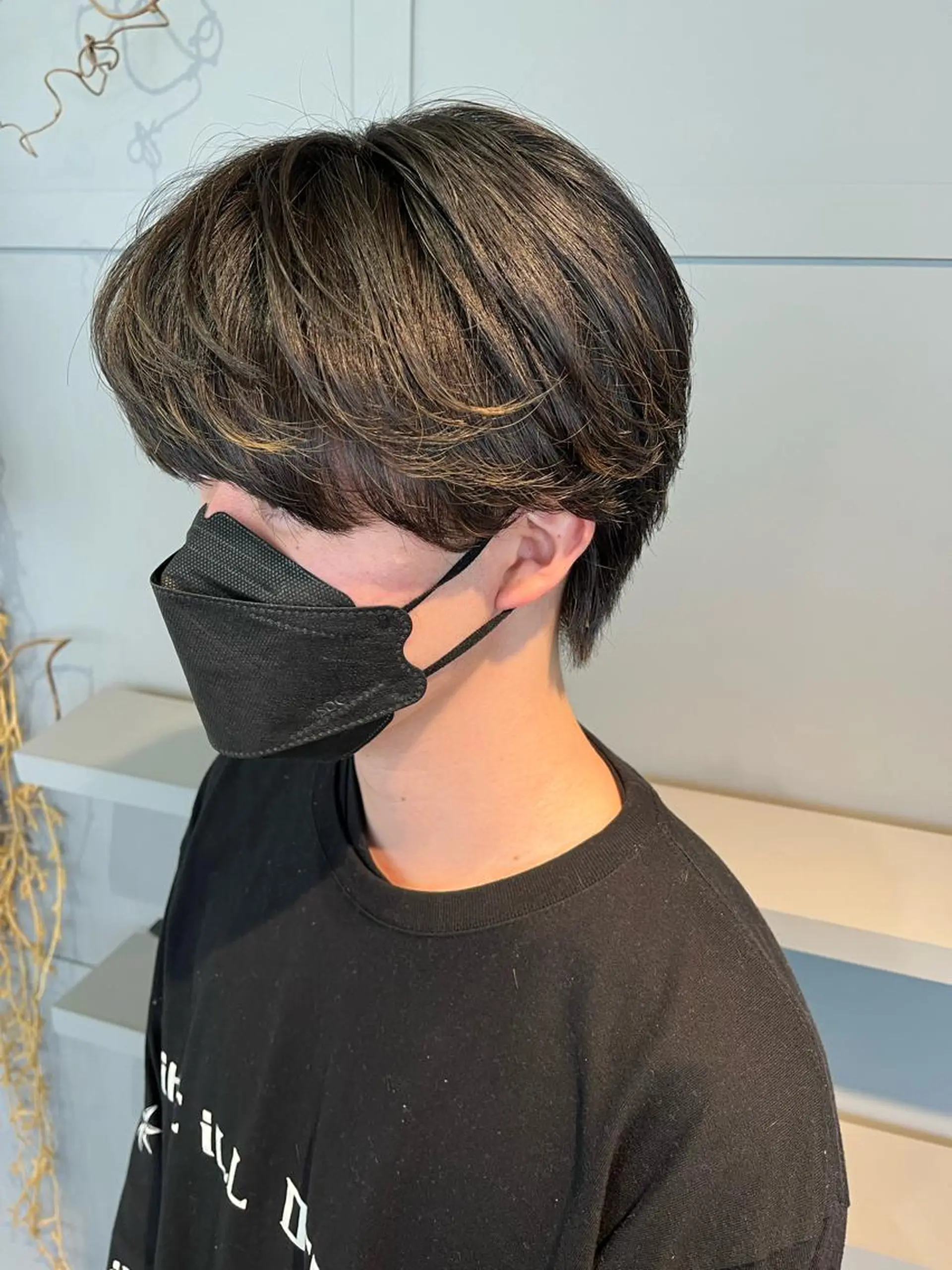 ミディアム メンズ 中村 海のヘアスタイル
