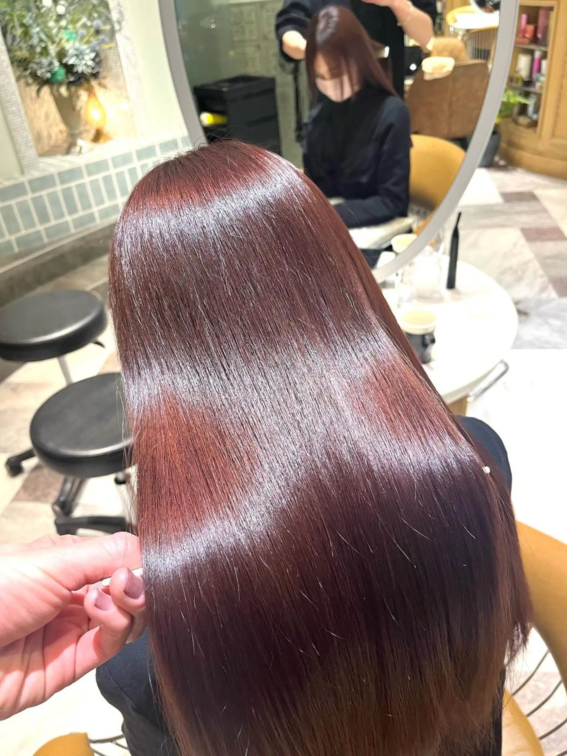 ロング ヘアカラー トリートメント 一宮末広 縮毛矯正/ユウトのヘアスタイル