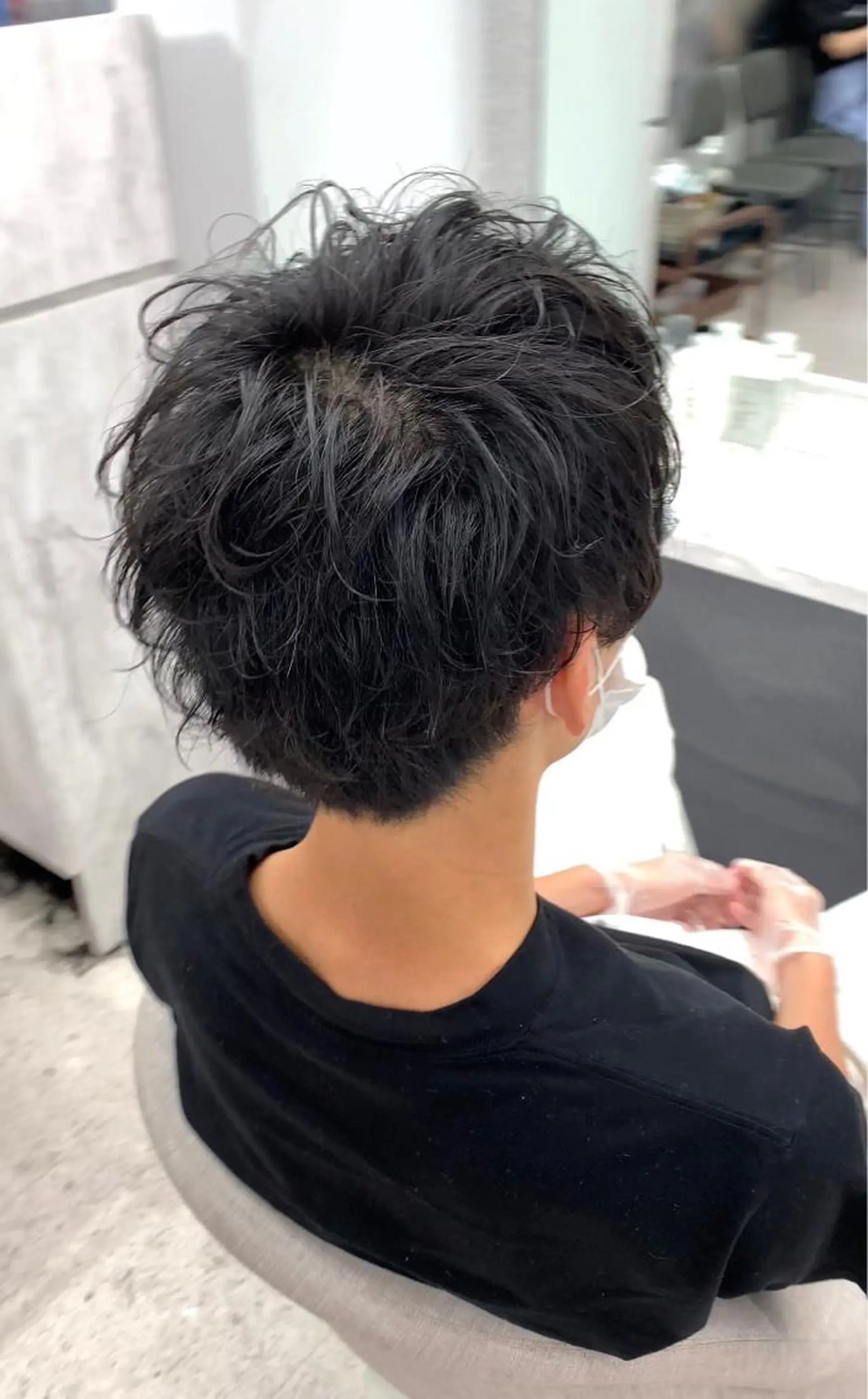 パーマ メンズ メンズハイライト メンズパーマ 髪質改善 メンズ特化美容師/ 新井　洸太のヘアスタイル