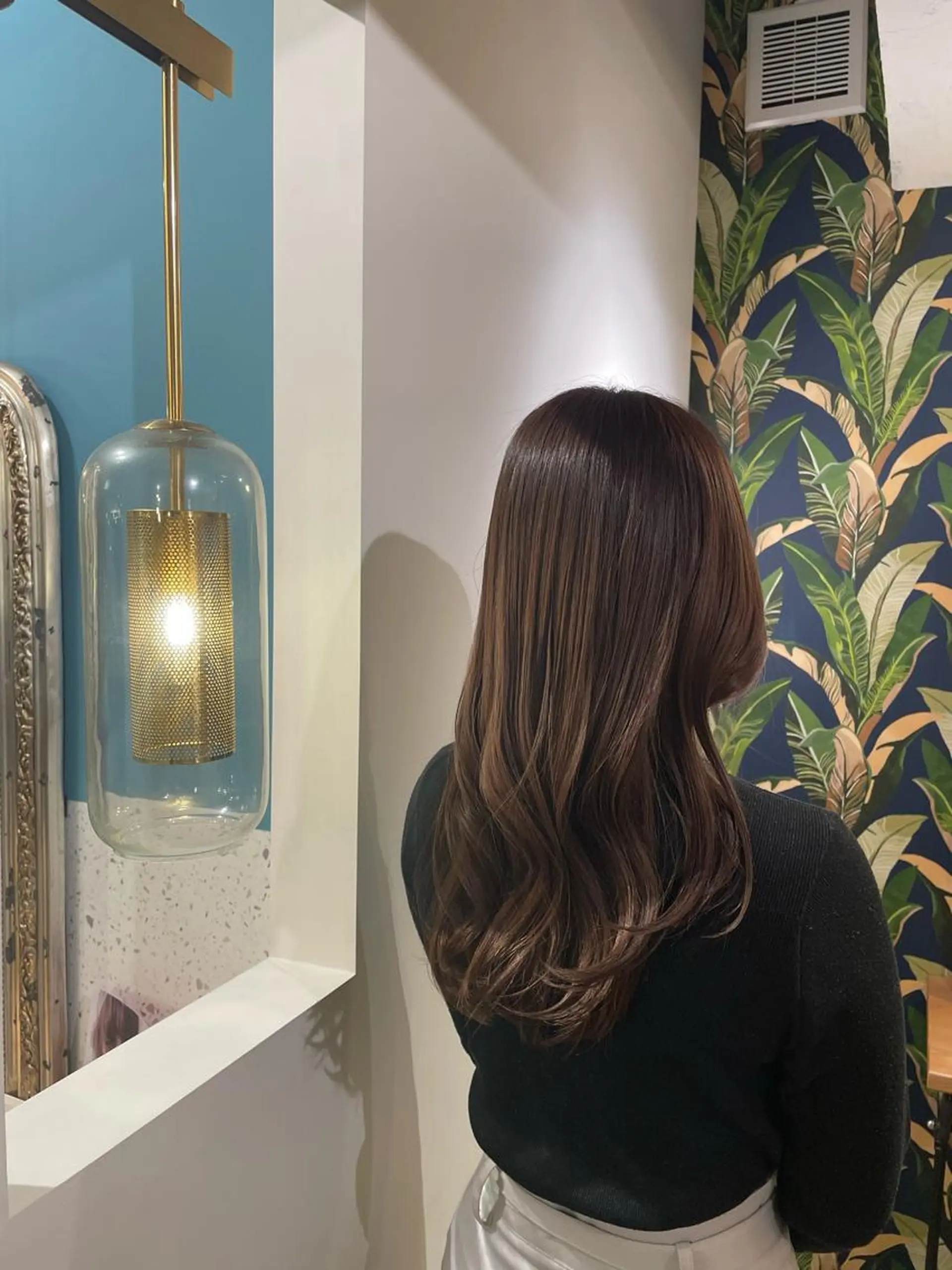 ロング カラー 顔まわりcut🌿 Hinakoのヘアスタイル