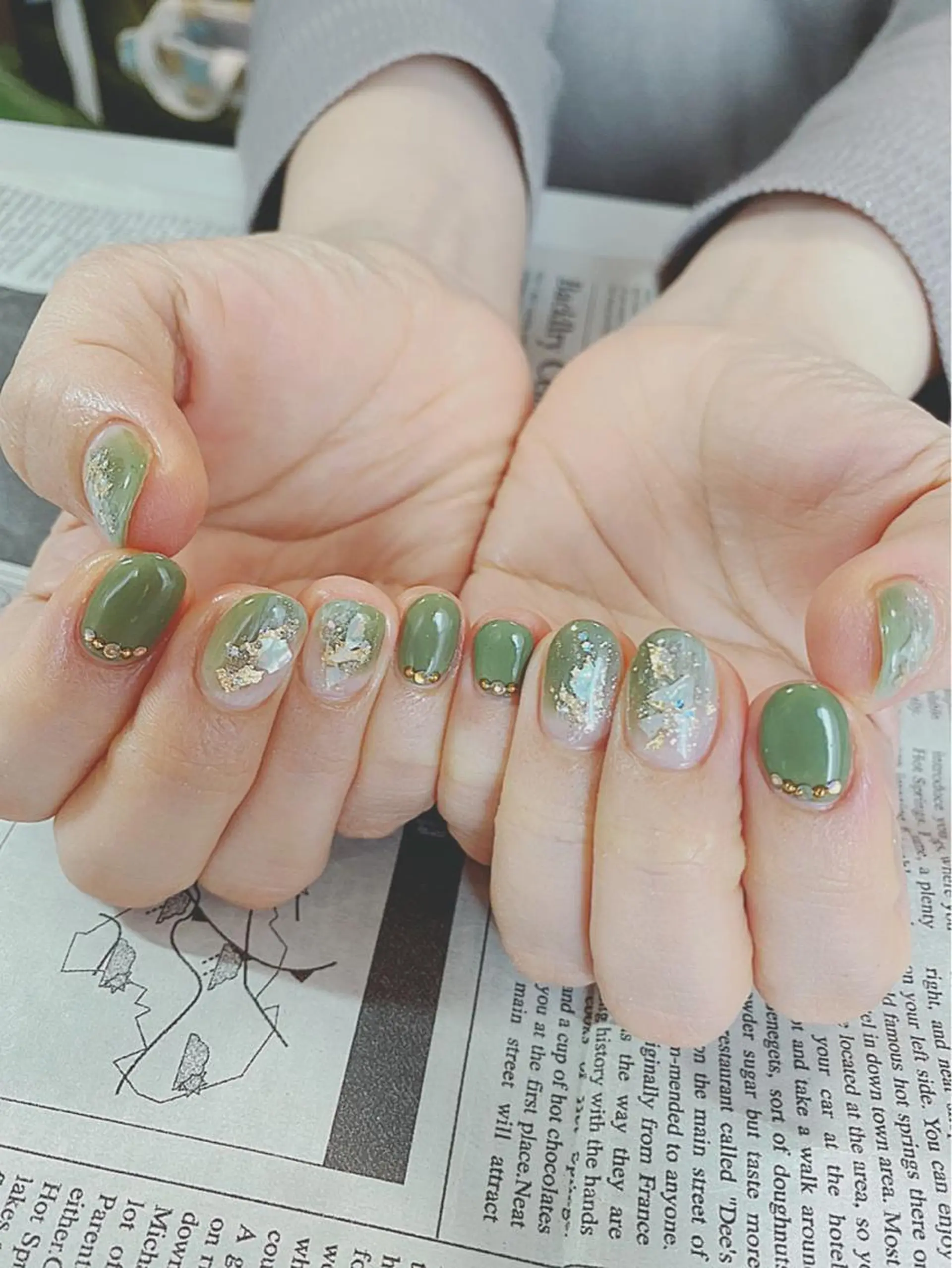 ネイル ハンドネイル ハンドケア 森山 舞のネイルデザイン