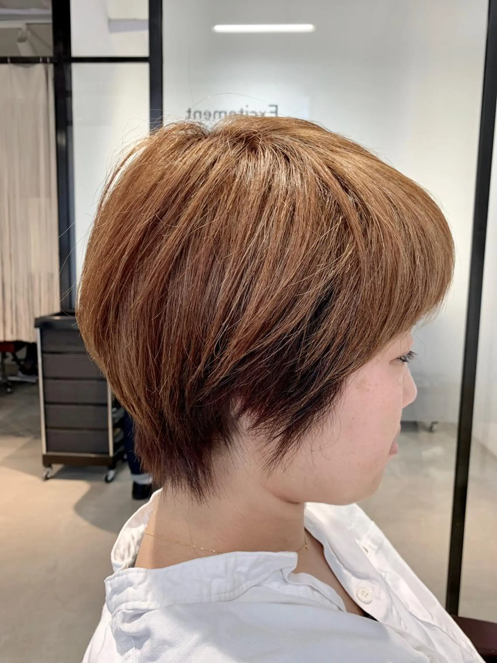 ショート カラー イガラシ ジュン/髪質改善のヘアスタイル