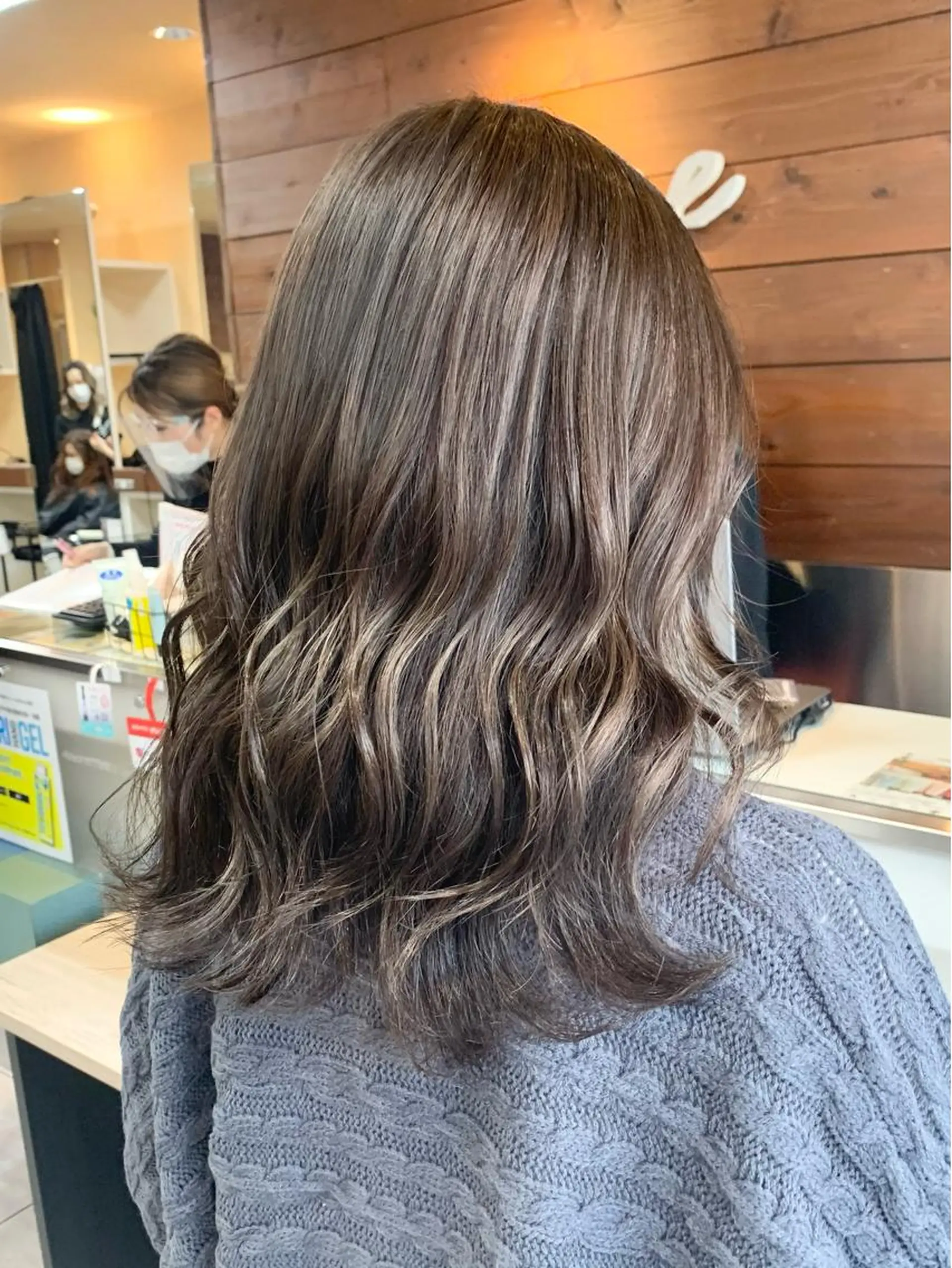 ミディアム 🫧艶髪カラー🫧 森本くるみのヘアスタイル