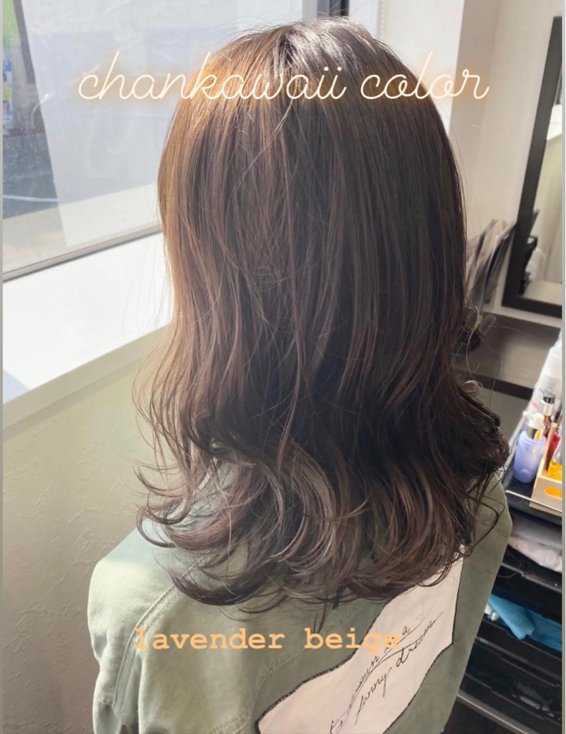 セミロング カラー 川合 勇気のヘアスタイル