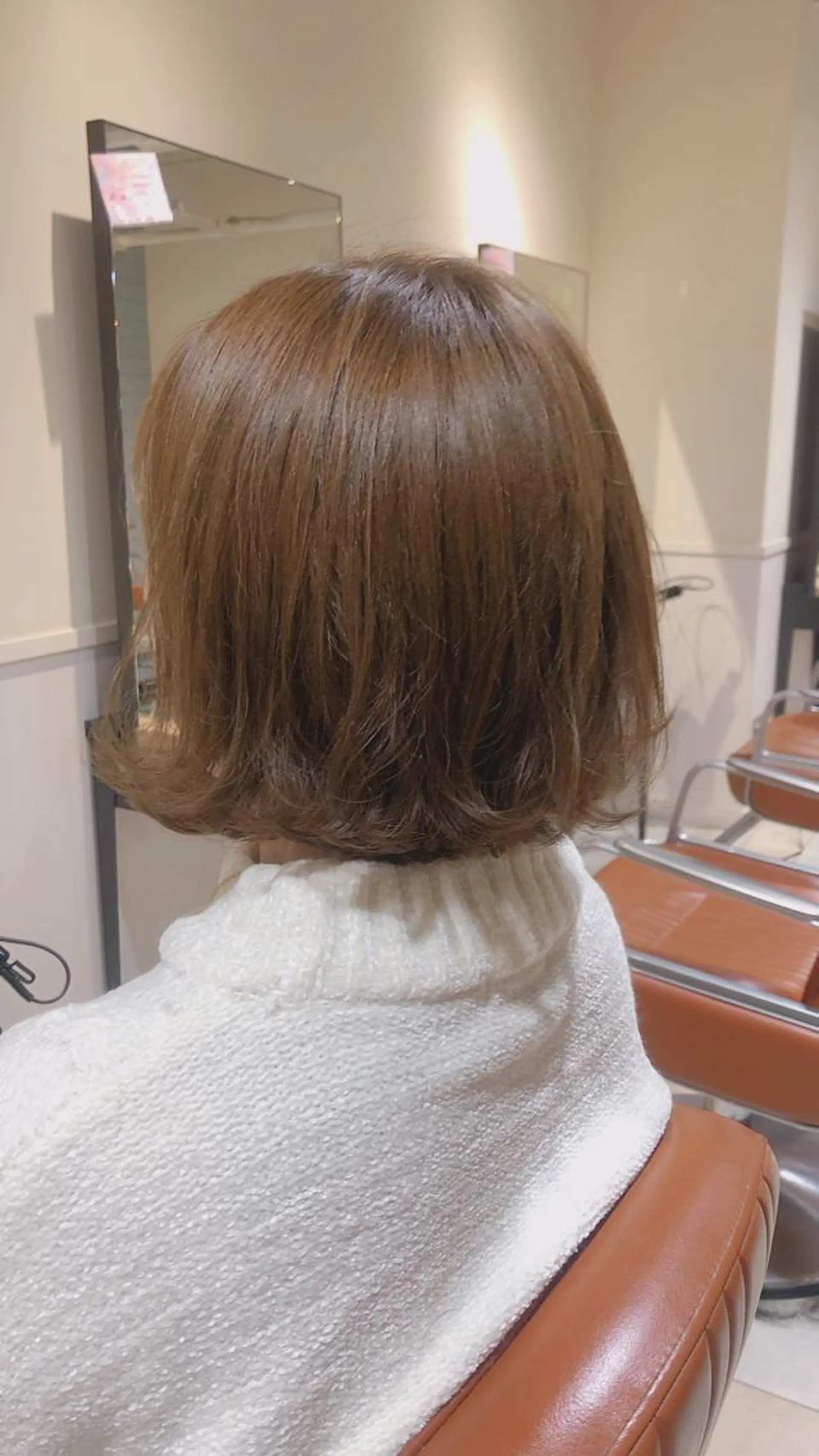 ショート カラー ベージュカラー ブリーチ ブリーチなしカラー トリートメント 湯田実津希🤎 ﾐﾙｸﾃｨ専門のヘアスタイル