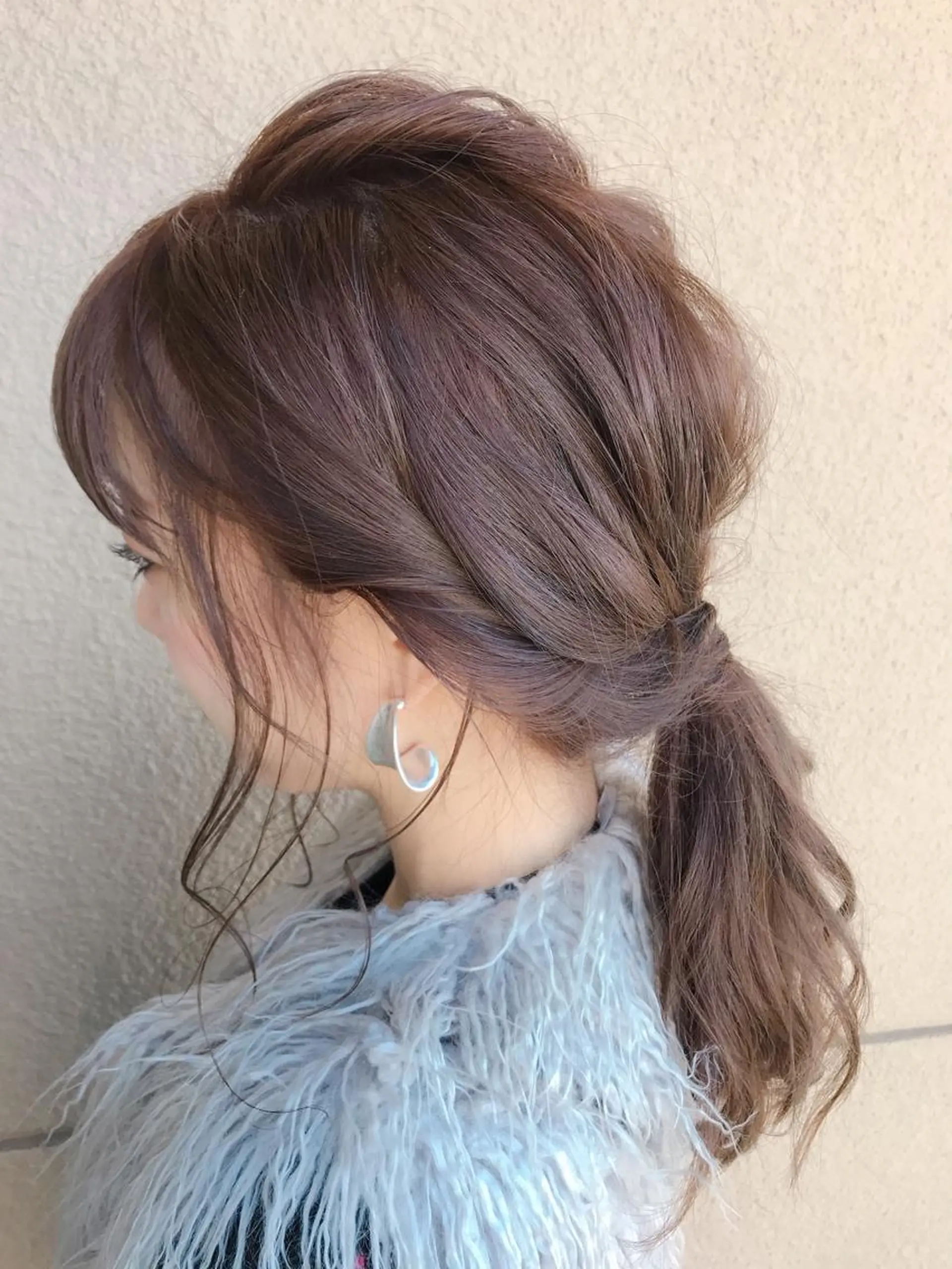 セミロング カラー イルミナカラー メンズ指名多数!! SiLO 田島のヘアスタイル