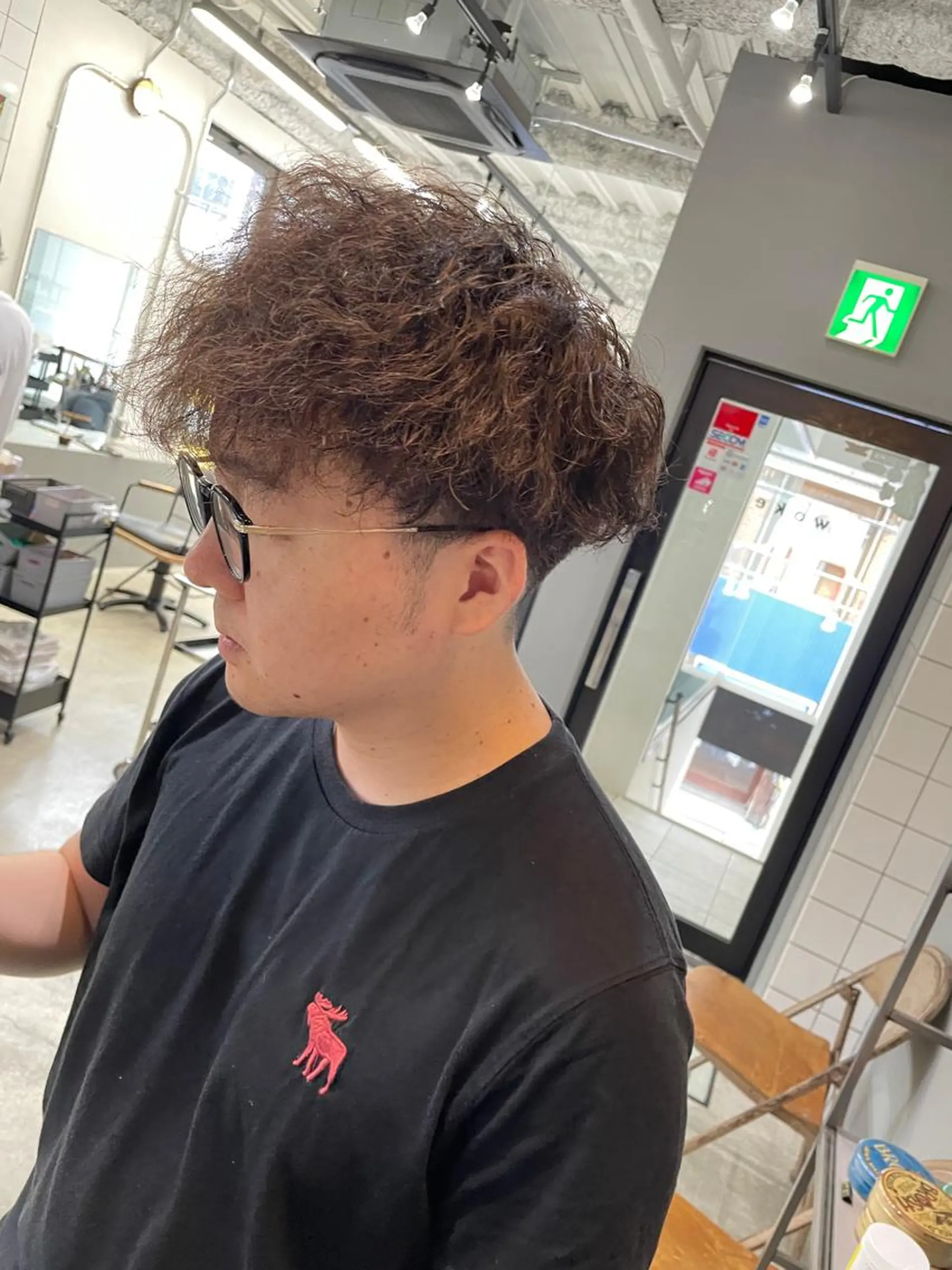 パーマ メンズ メンズ専門サロン wokeのヘアスタイル