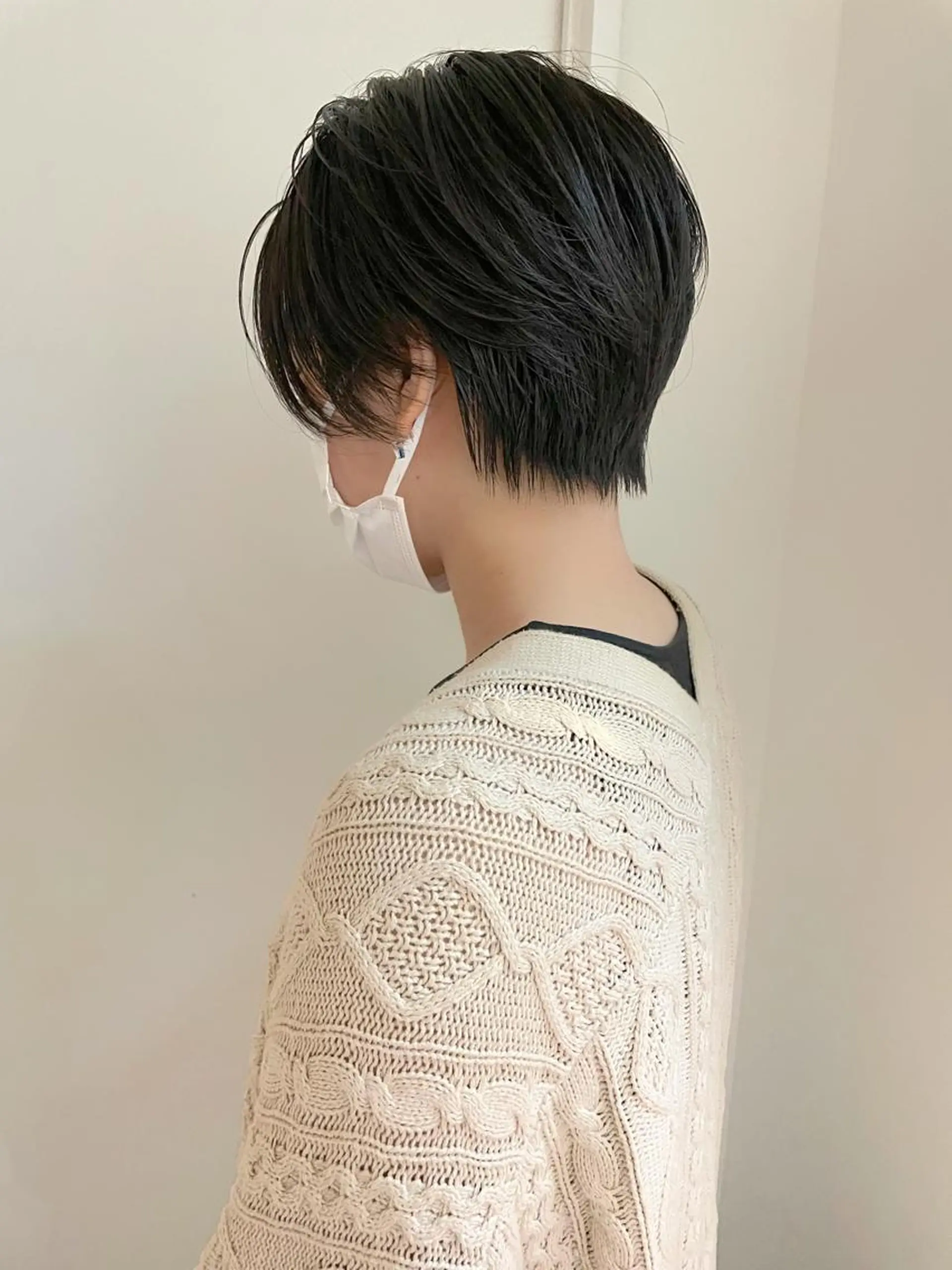 ショート カラー アッシュ ハイライトカラー ハイトーンカラー イルミナカラー インナーカラー 江上拓郎/ショート /酸性ストレートのヘアスタイル