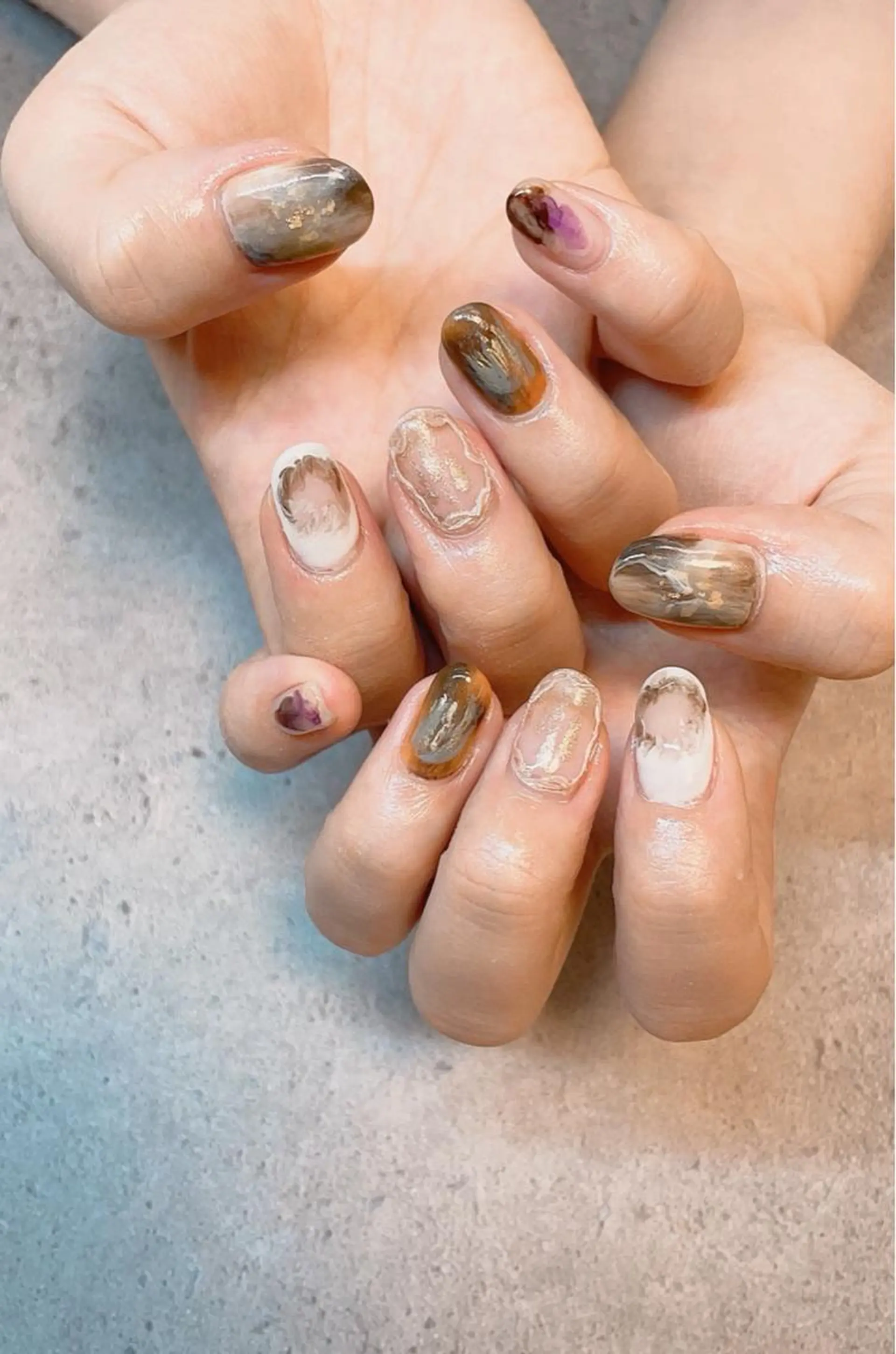 ネイル nail salon Farbe〜ファルべのネイルデザイン