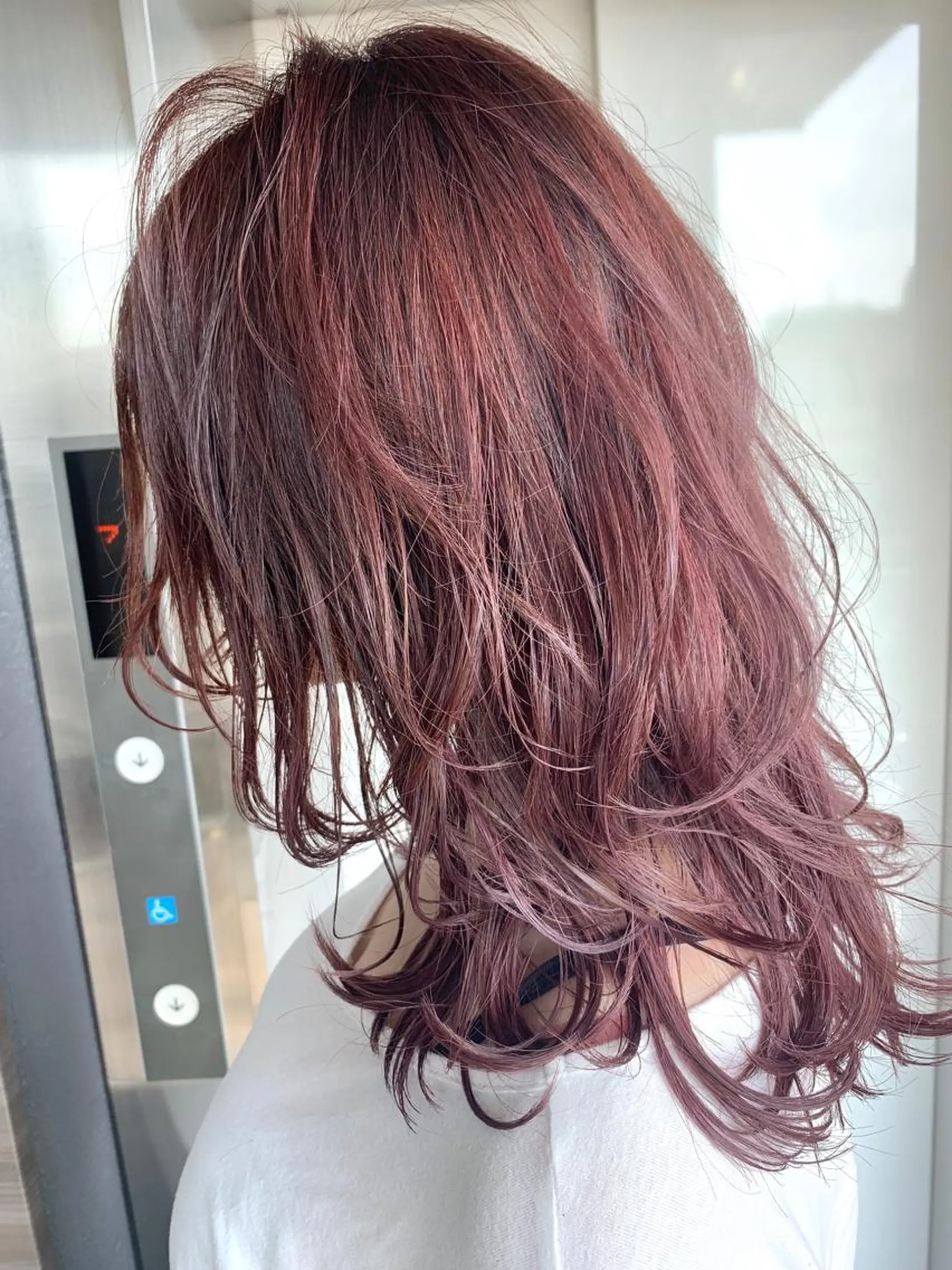 ミディアム カラー メンズヘア/レイヤー /ボブ山内春輝のヘアスタイル