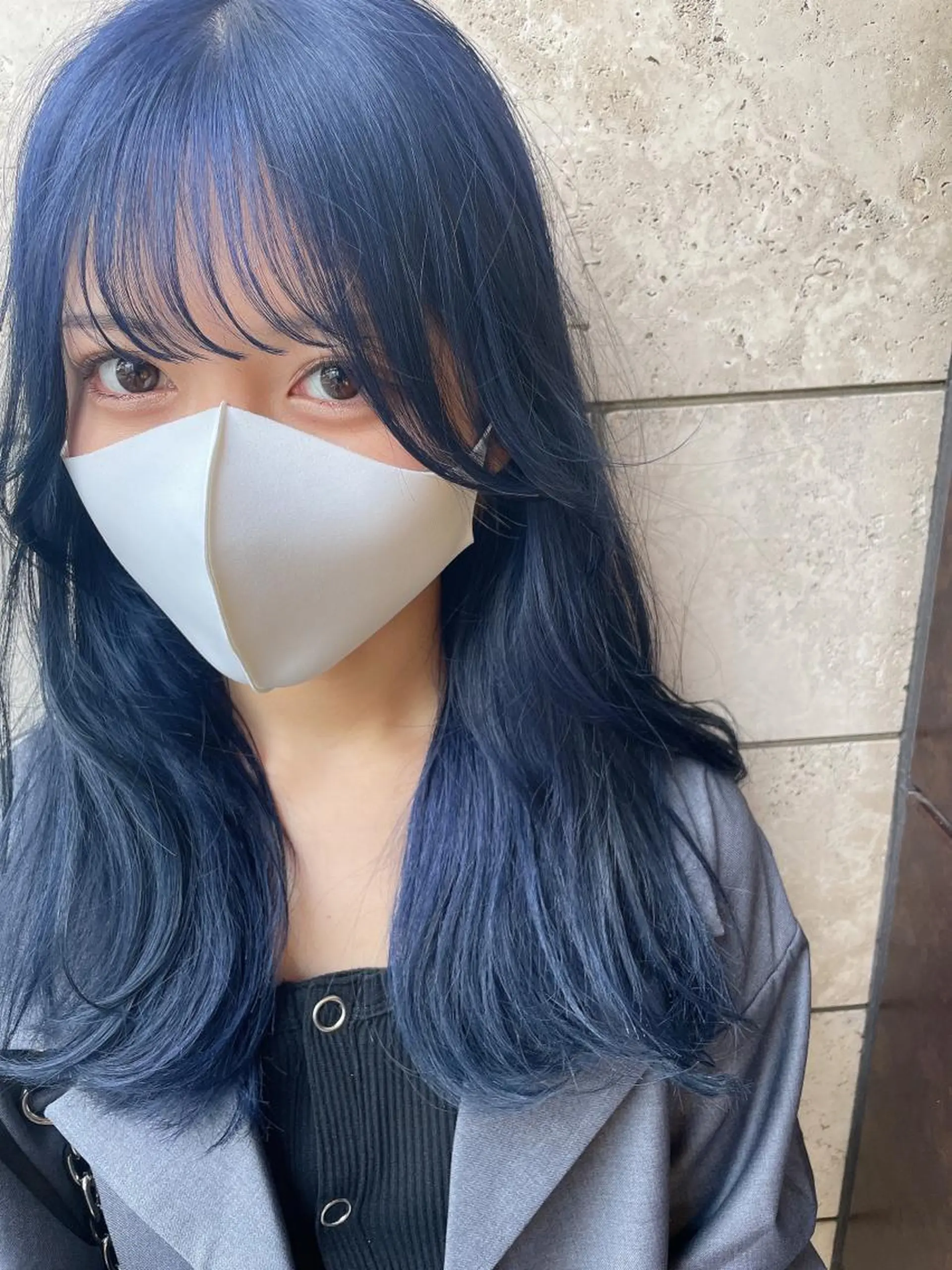 ロング カラー カット ヘアカラー トリートメント 市原 大翼のヘアスタイル