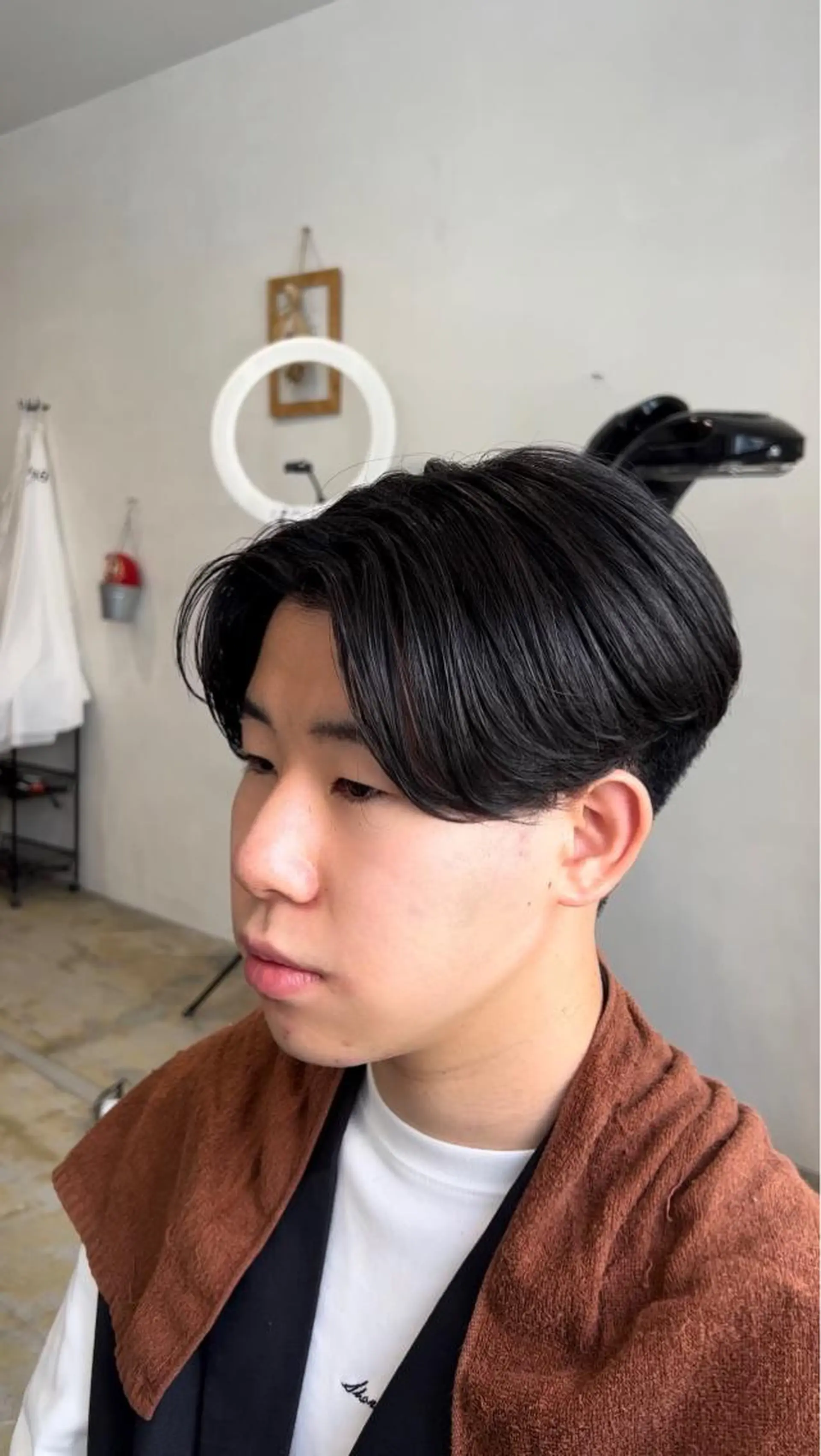 メンズ センターパート 🌈モリグチ ケイスケ🦄のヘアスタイル