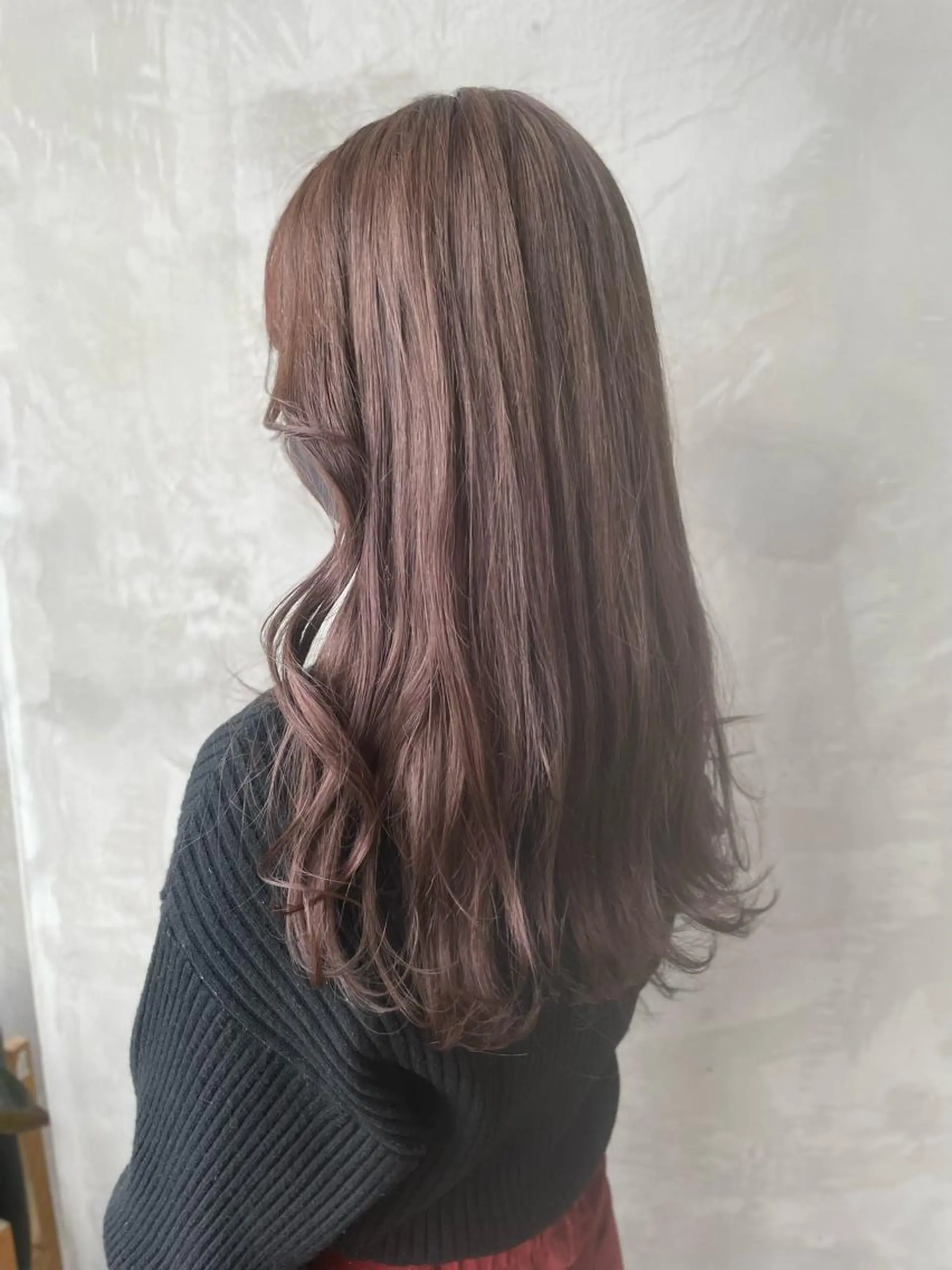 ミディアム カラー 韓国ヘア 店長NEGIのヘアスタイル