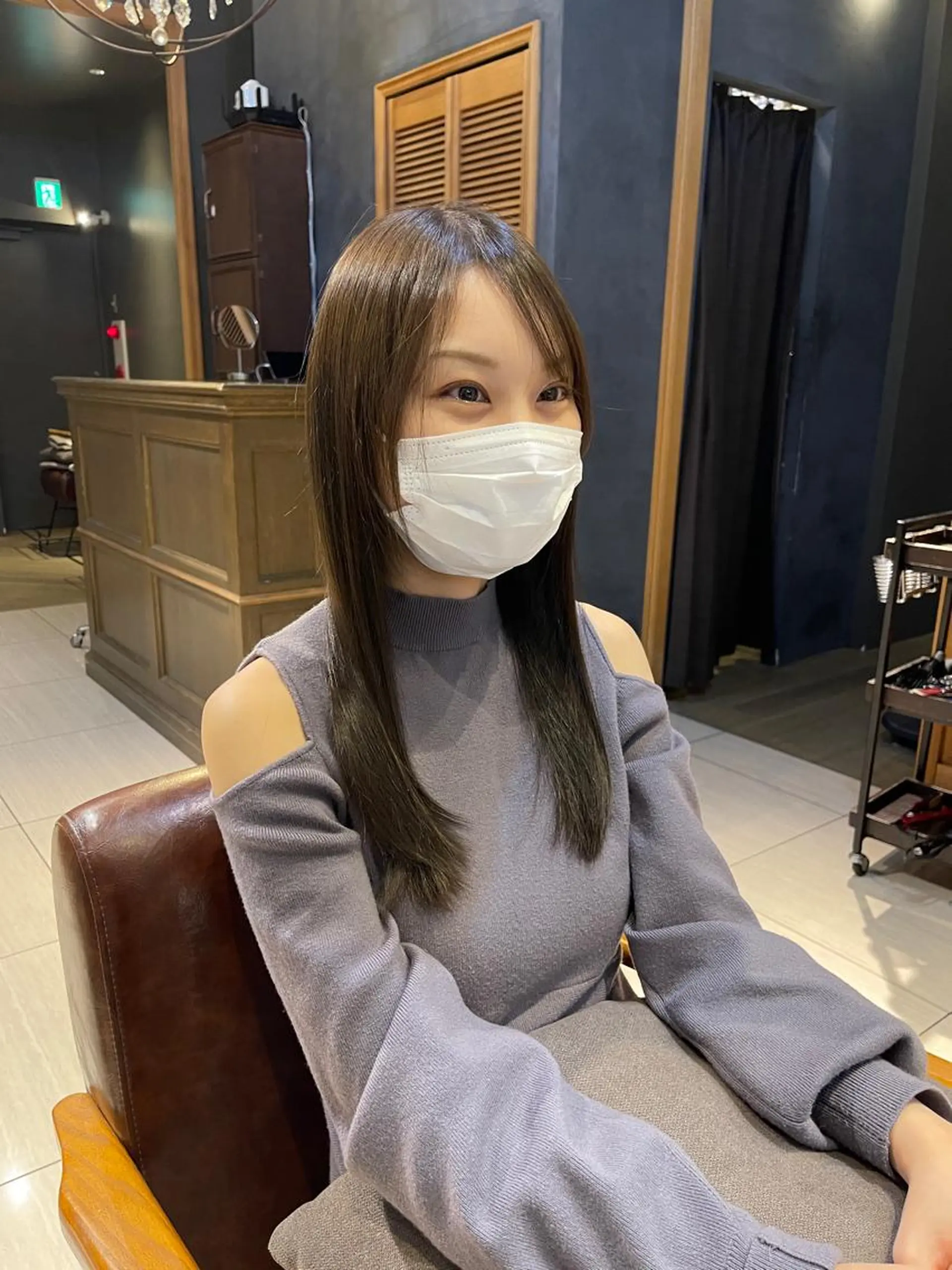 ロング トリートメント 六本木縮毛矯正/髪質 改善/LOANA鈴木のヘアスタイル